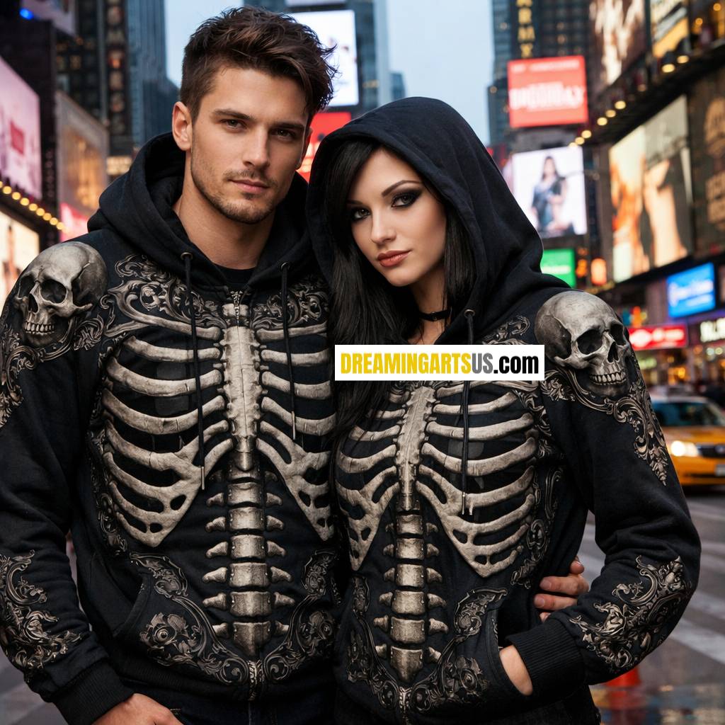 Skull Skeleton Hoodie