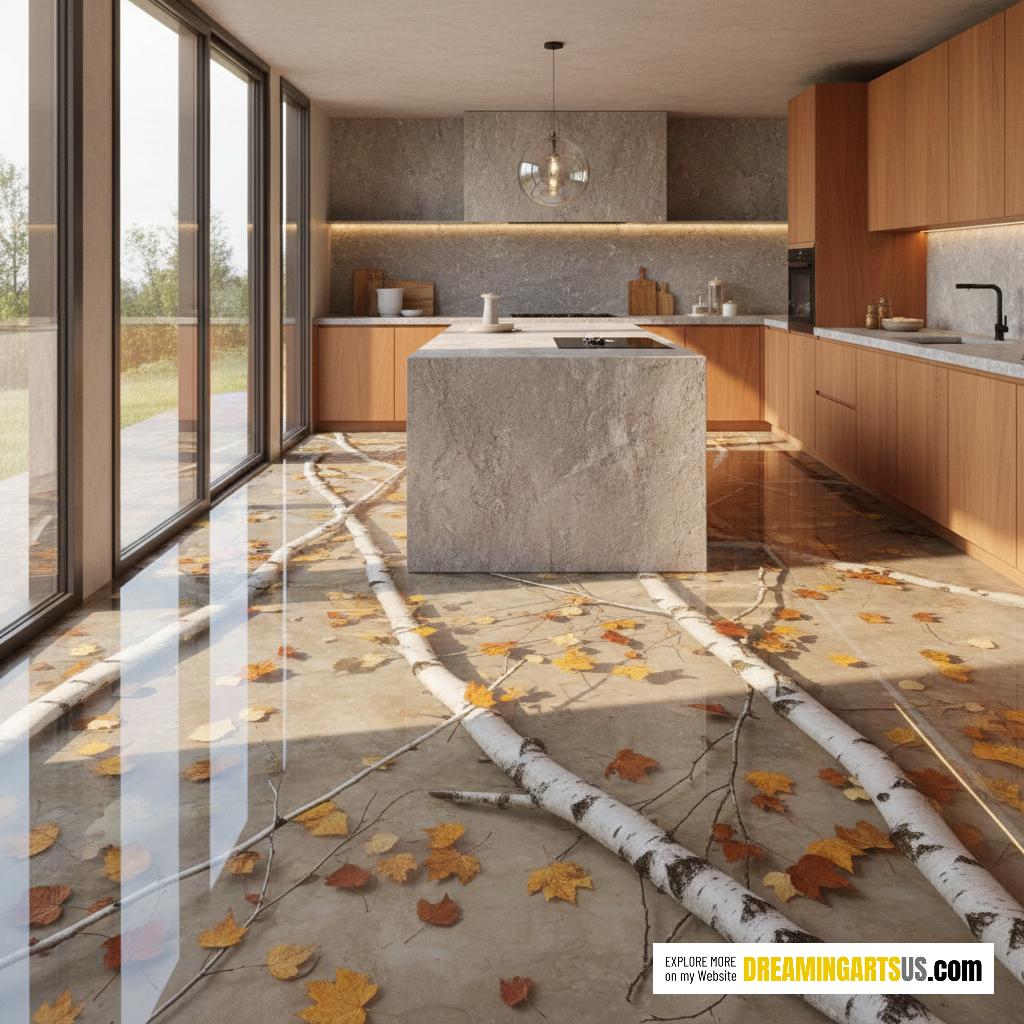 Birch Tree Epoxy Flooring