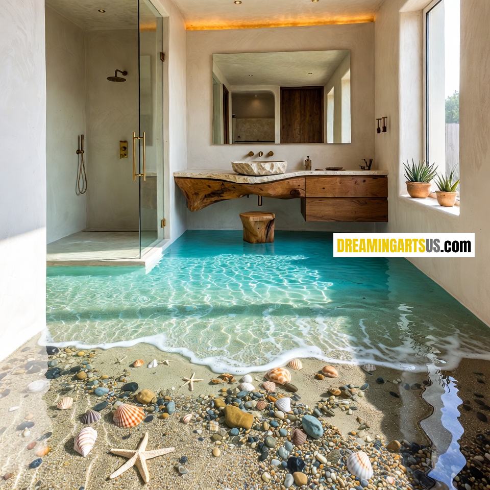 Epoxy Beach Flooring
