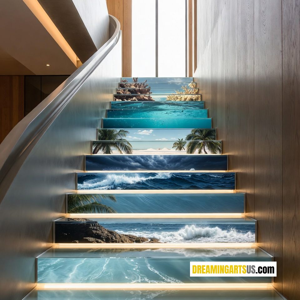 Integrated LED Stairs