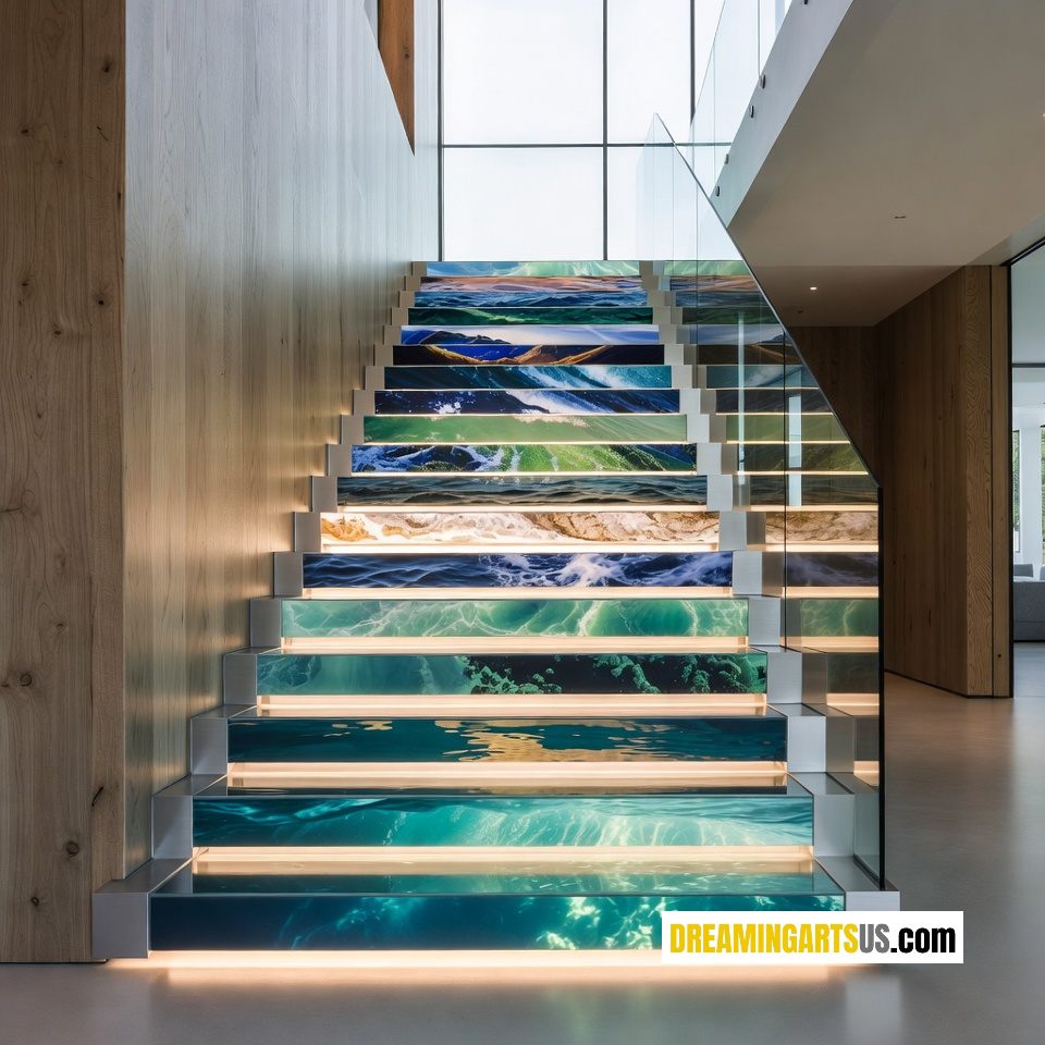 Integrated LED Staircase