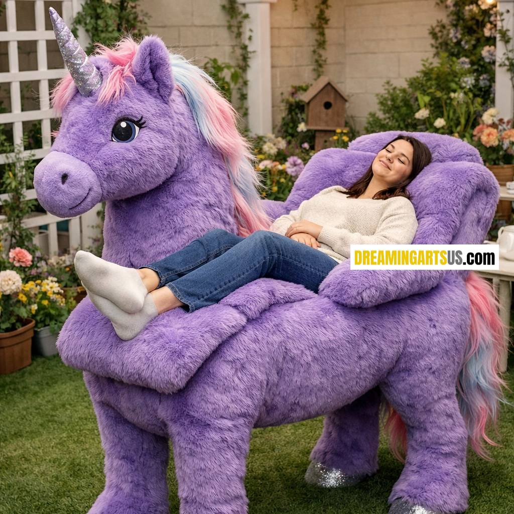 Walking Unicorn Recliner
