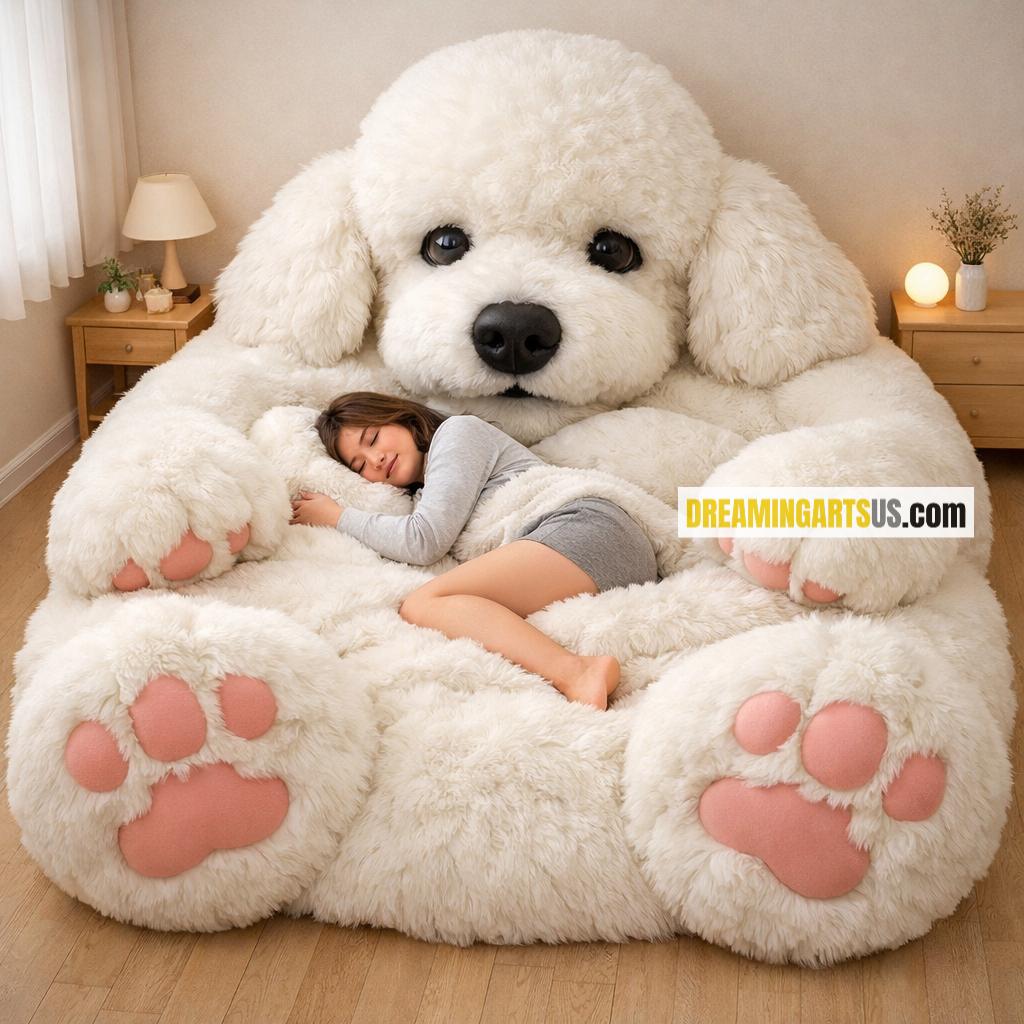 Dog Shaped Bed