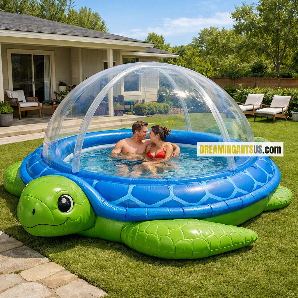 Turtle Inflatable Dome Pool