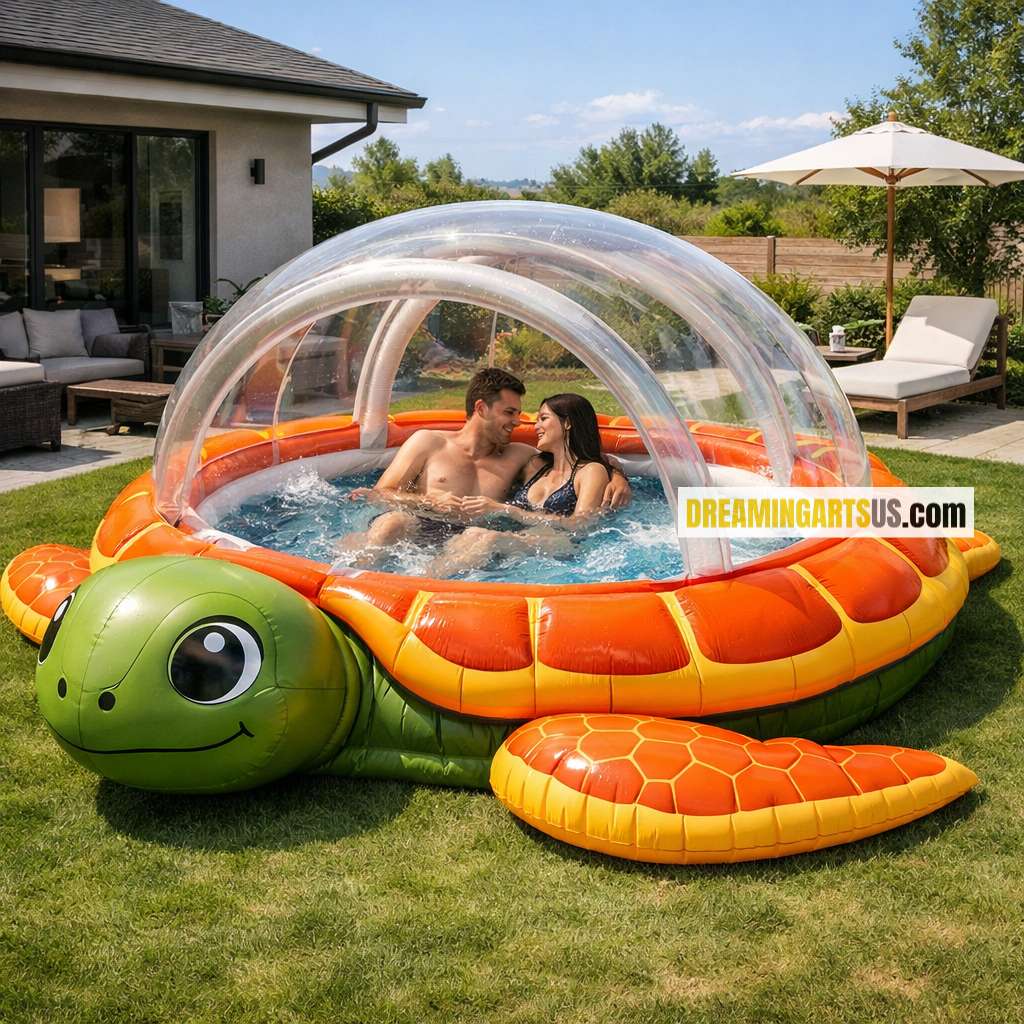 Turtle Inflatable Dome Pool