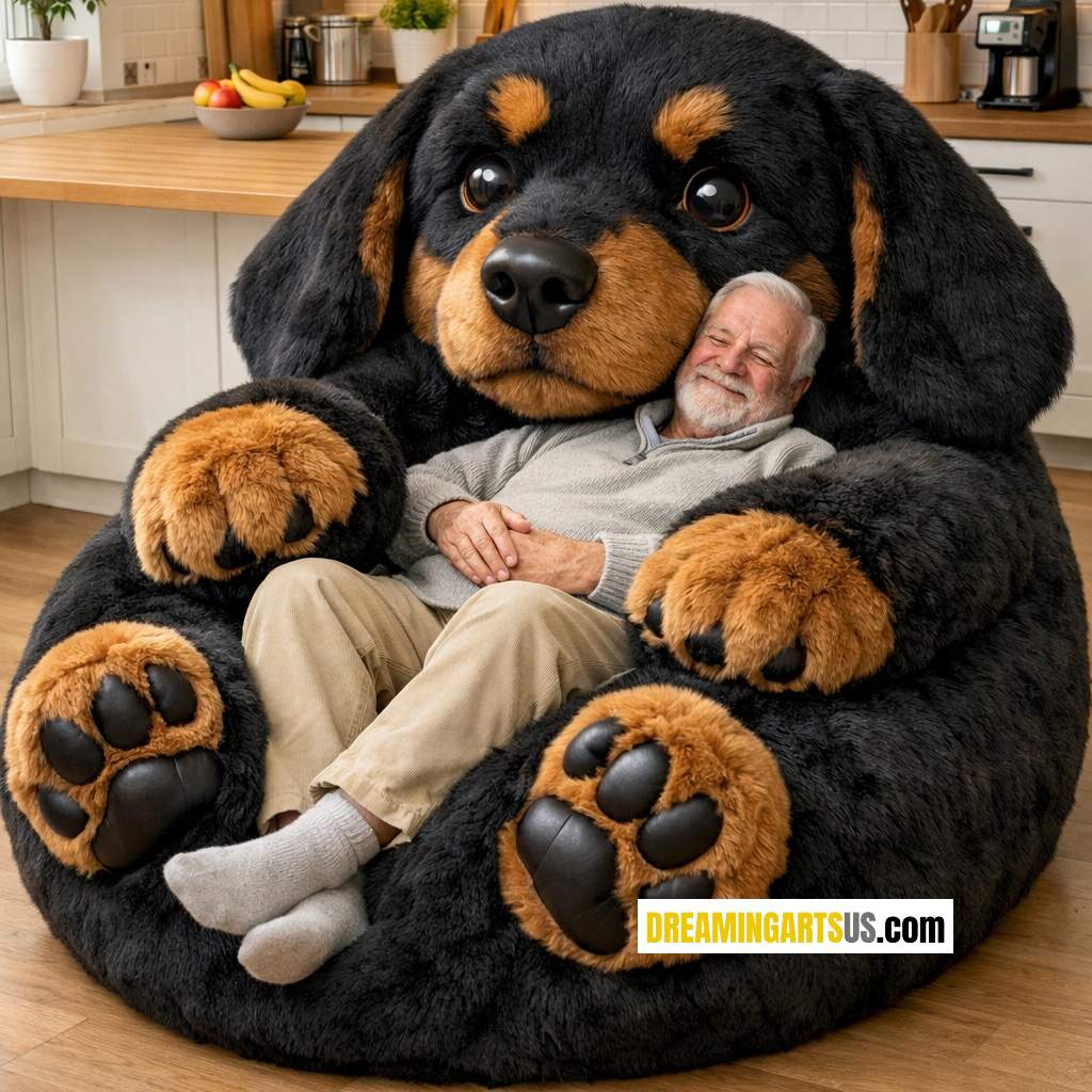 Dachshund dog bean bag