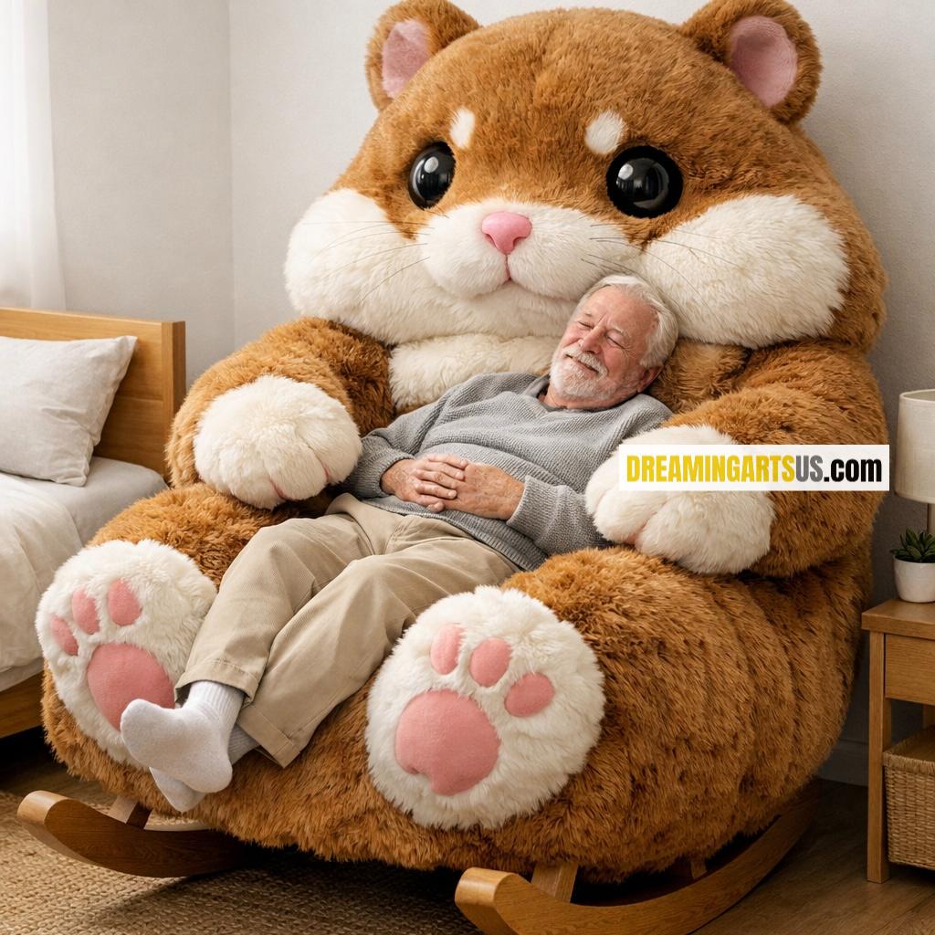 hamster-shaped rocking chairs