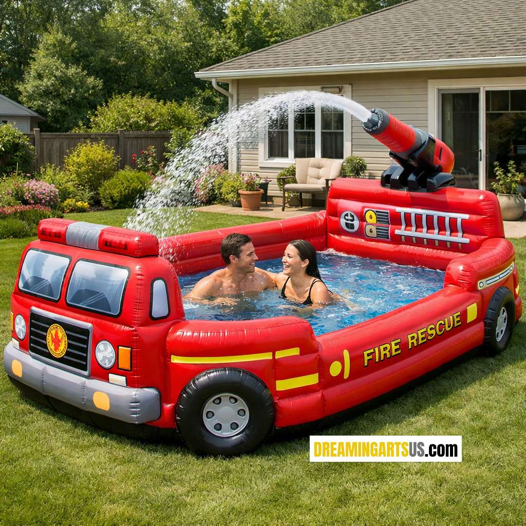 Fire Engine Paddling Pool