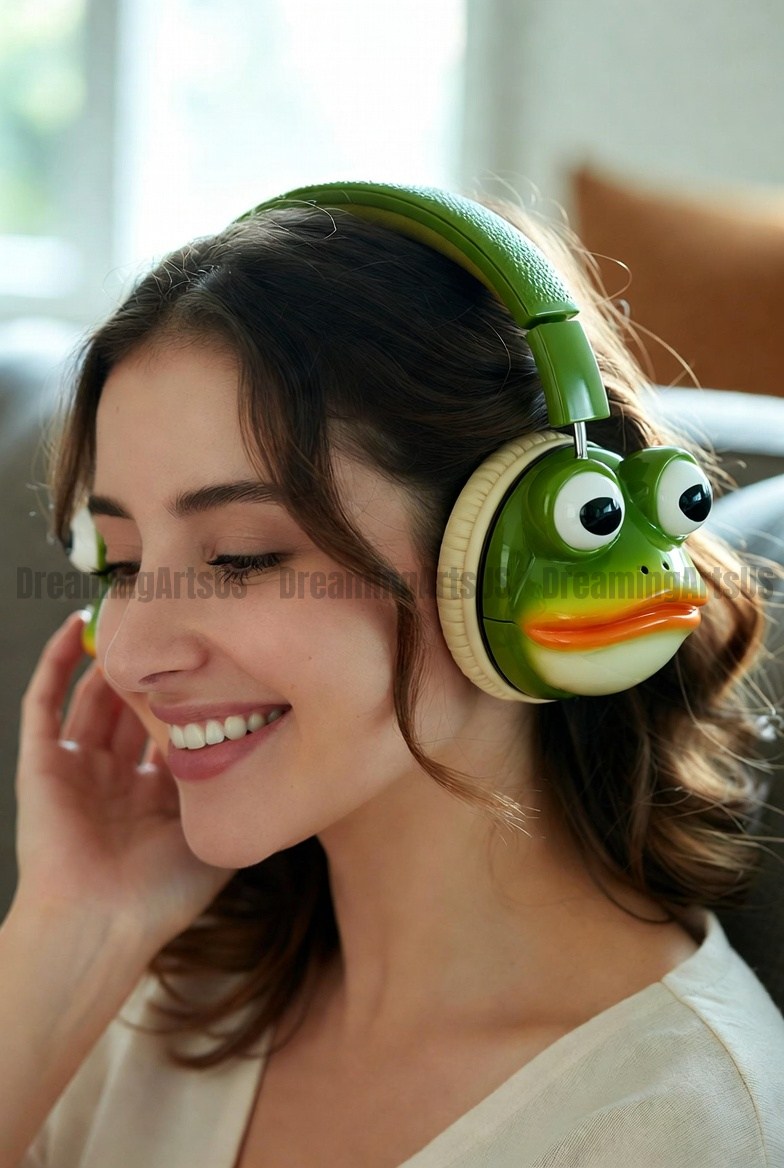 Frog Shaped Headphone