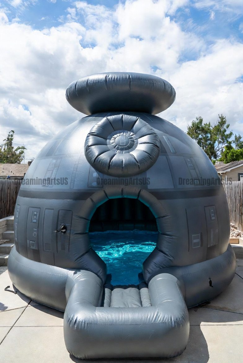 Giant Inflatable Death Star Pool