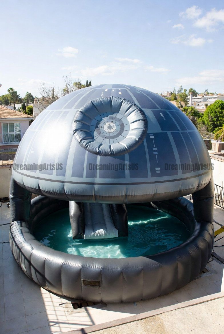 Inflatable Death Star Pools