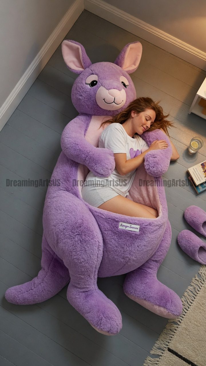 kangaroo-shaped sleeping bags