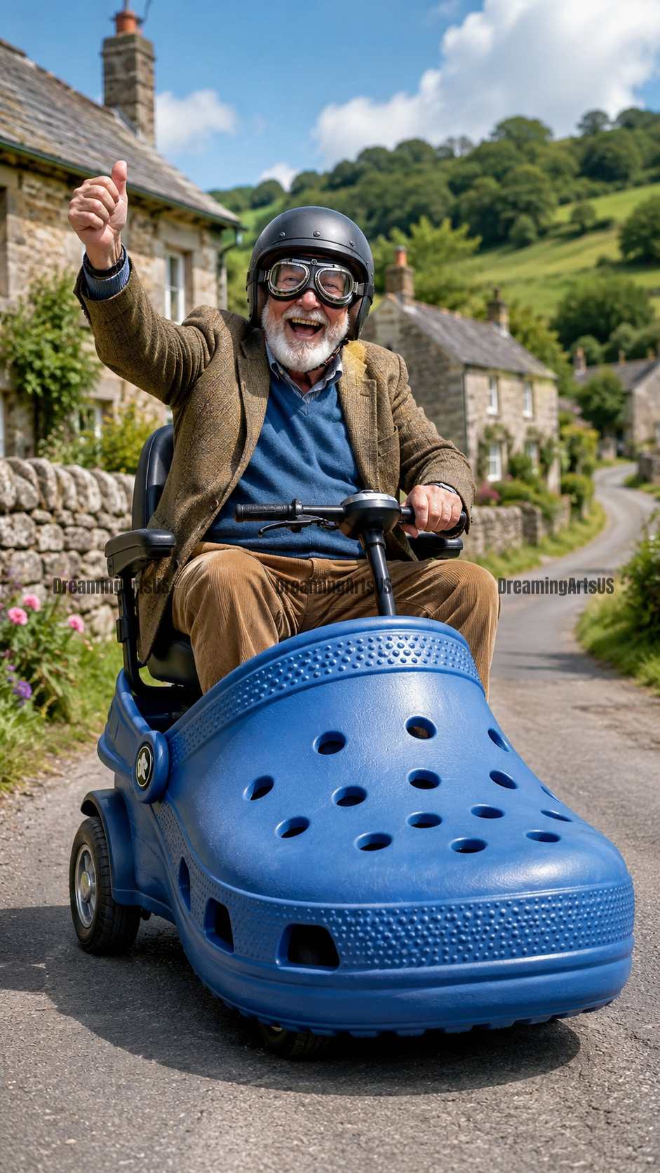 crocs-shaped scooters