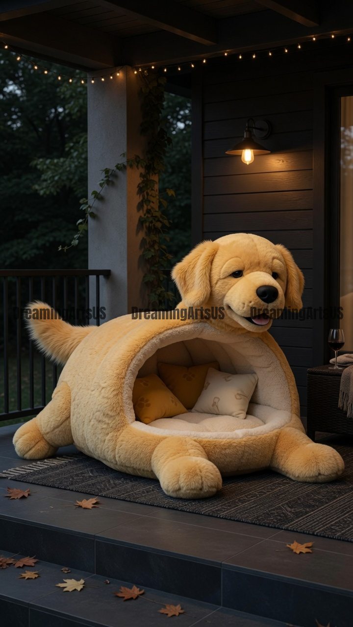 giant dog lounger pod