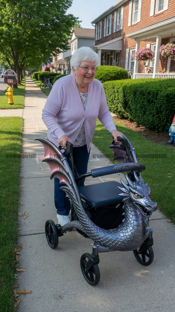 dragon-shaped walker