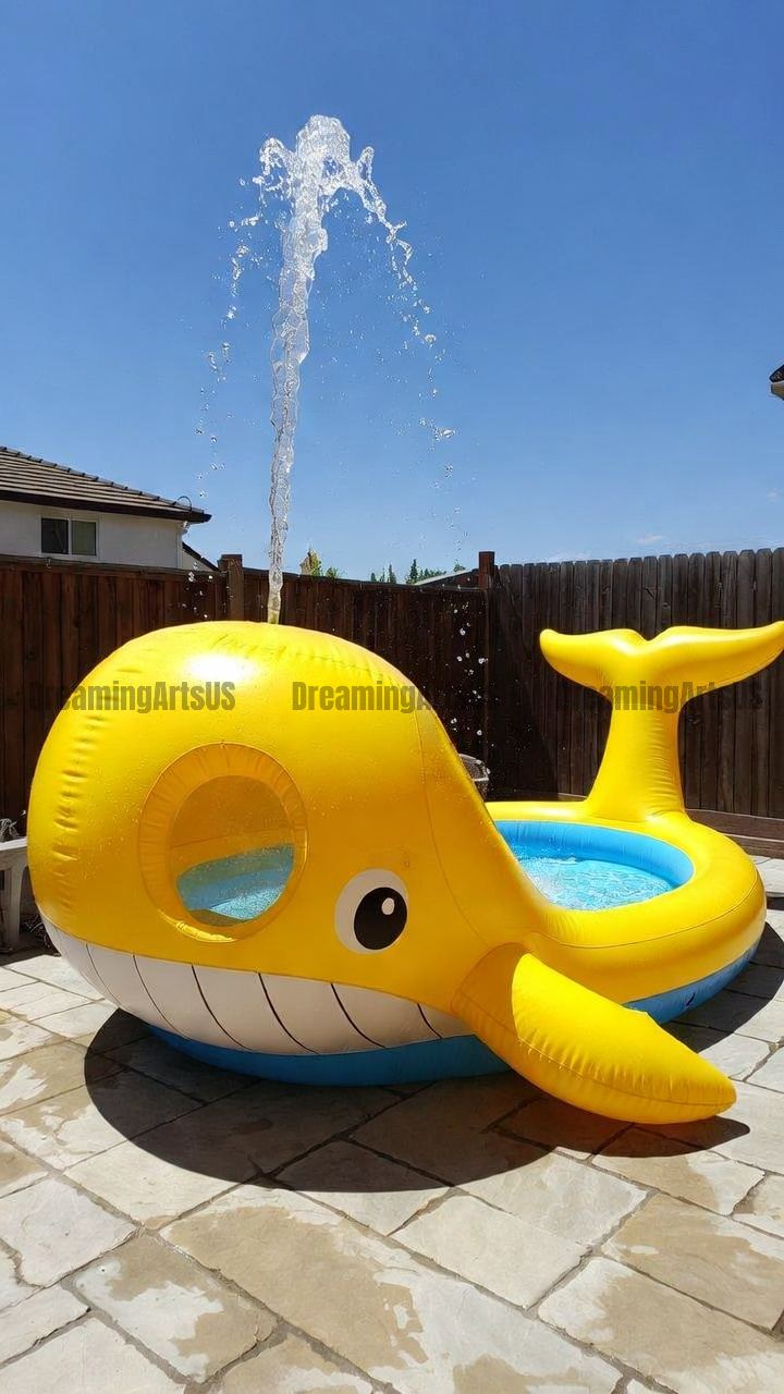 Giant Inflatable Whale Pools