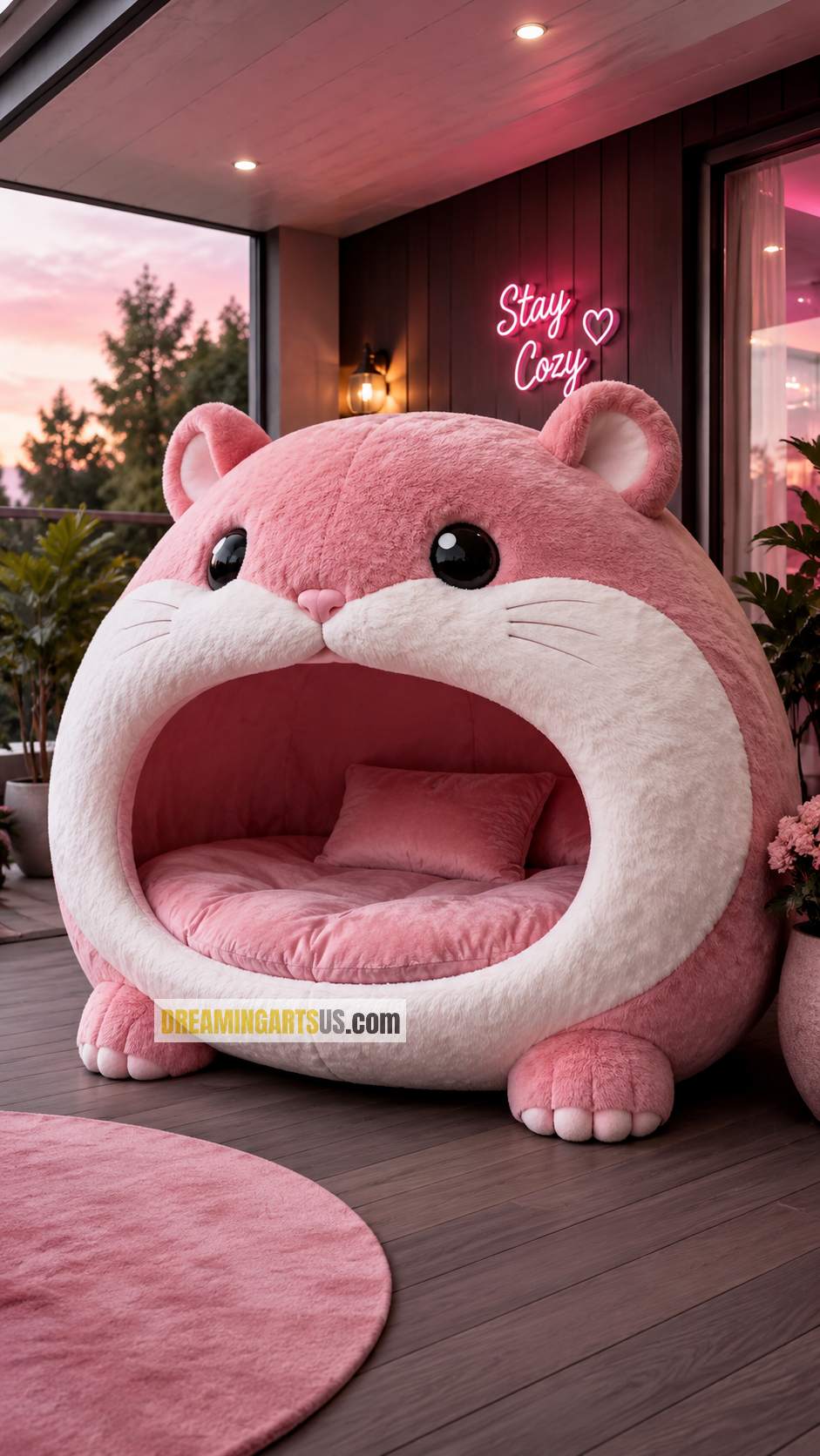 Hamster Lounging Pod