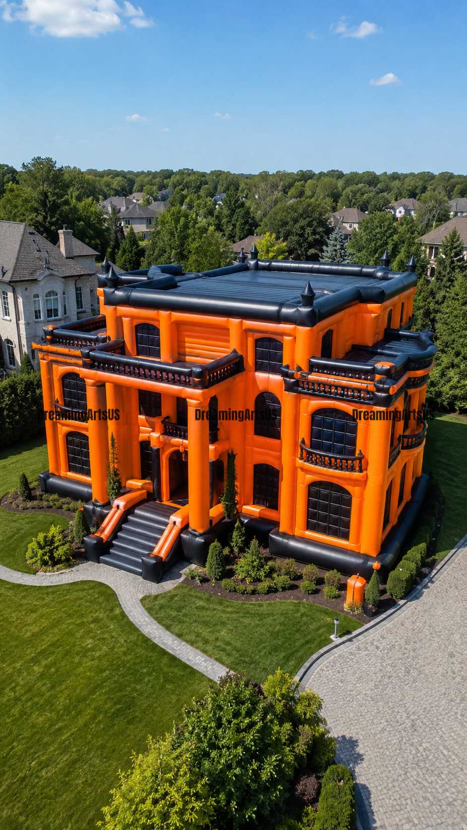 Inflatable Mansion Bounce House