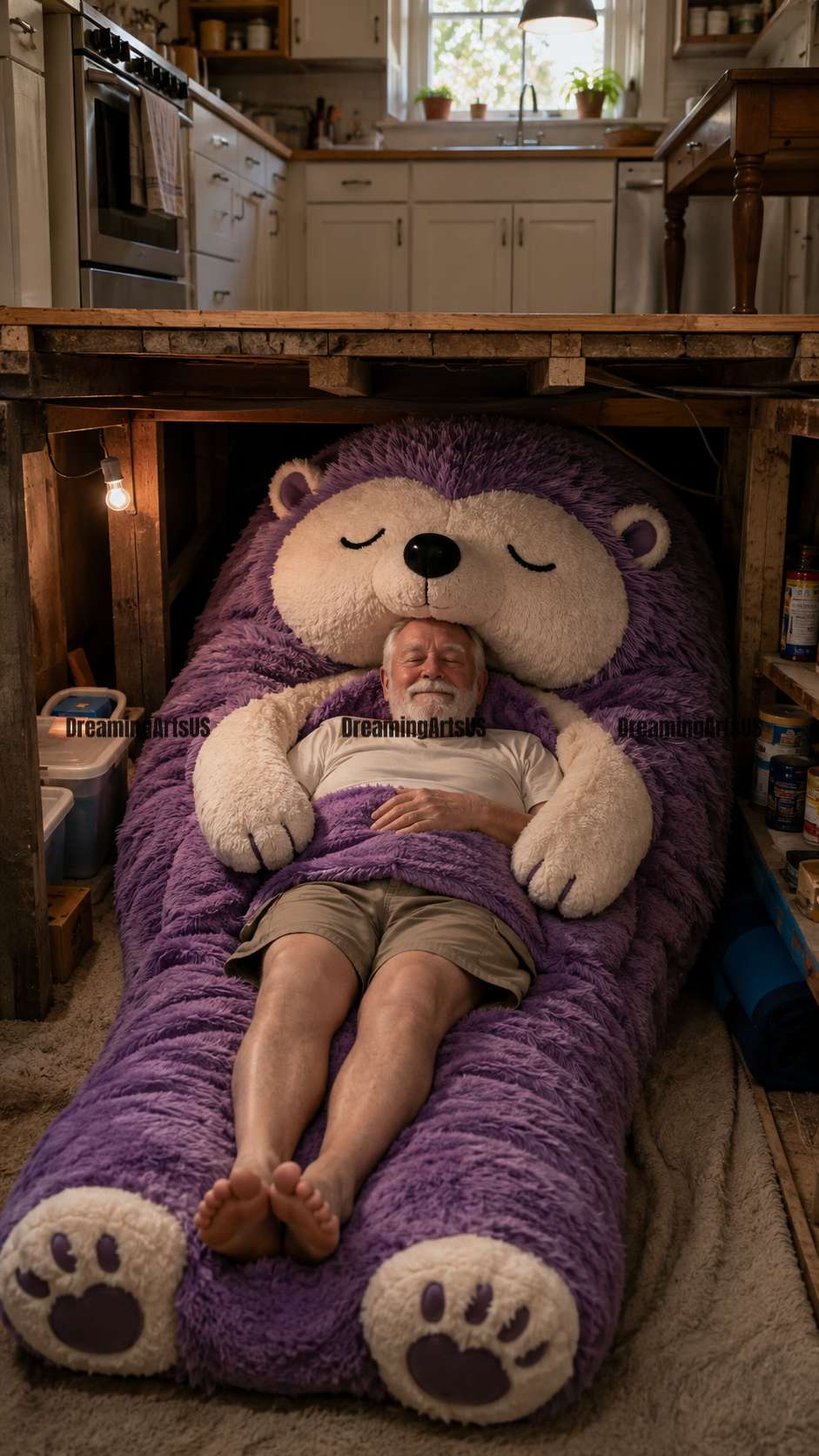 hedgehog-shaped sleeping bag