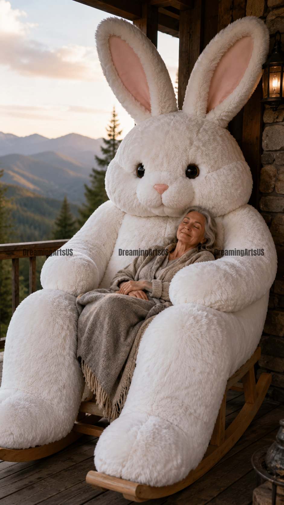 Bunny Lounging Dens