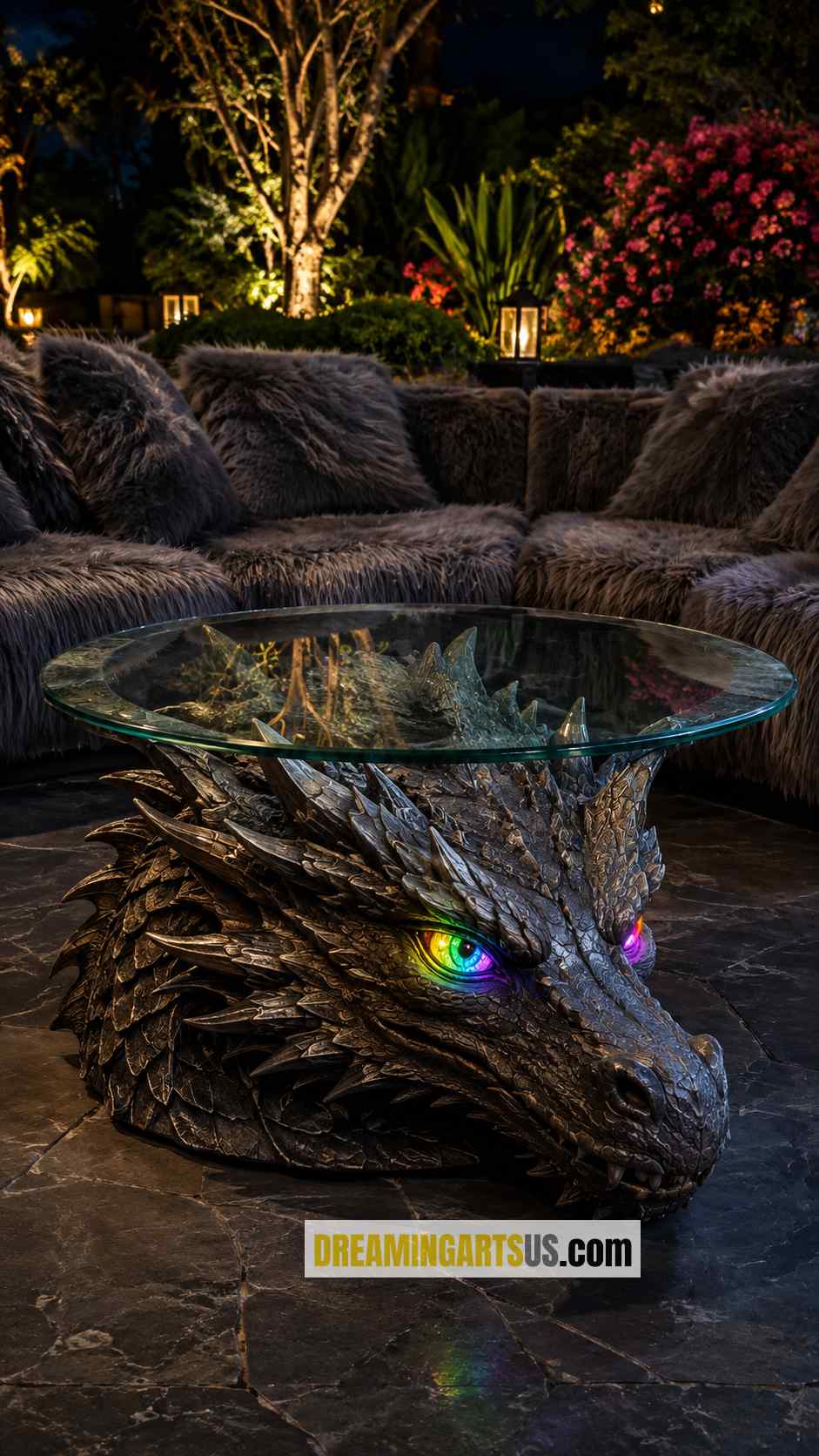 dragon head coffee tables