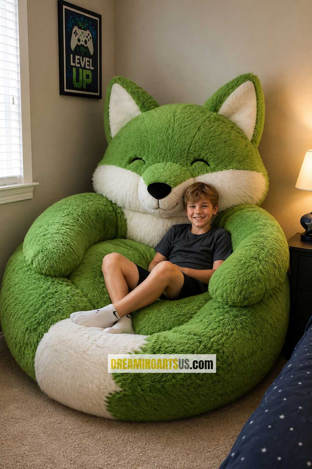 Giant Fox Couch