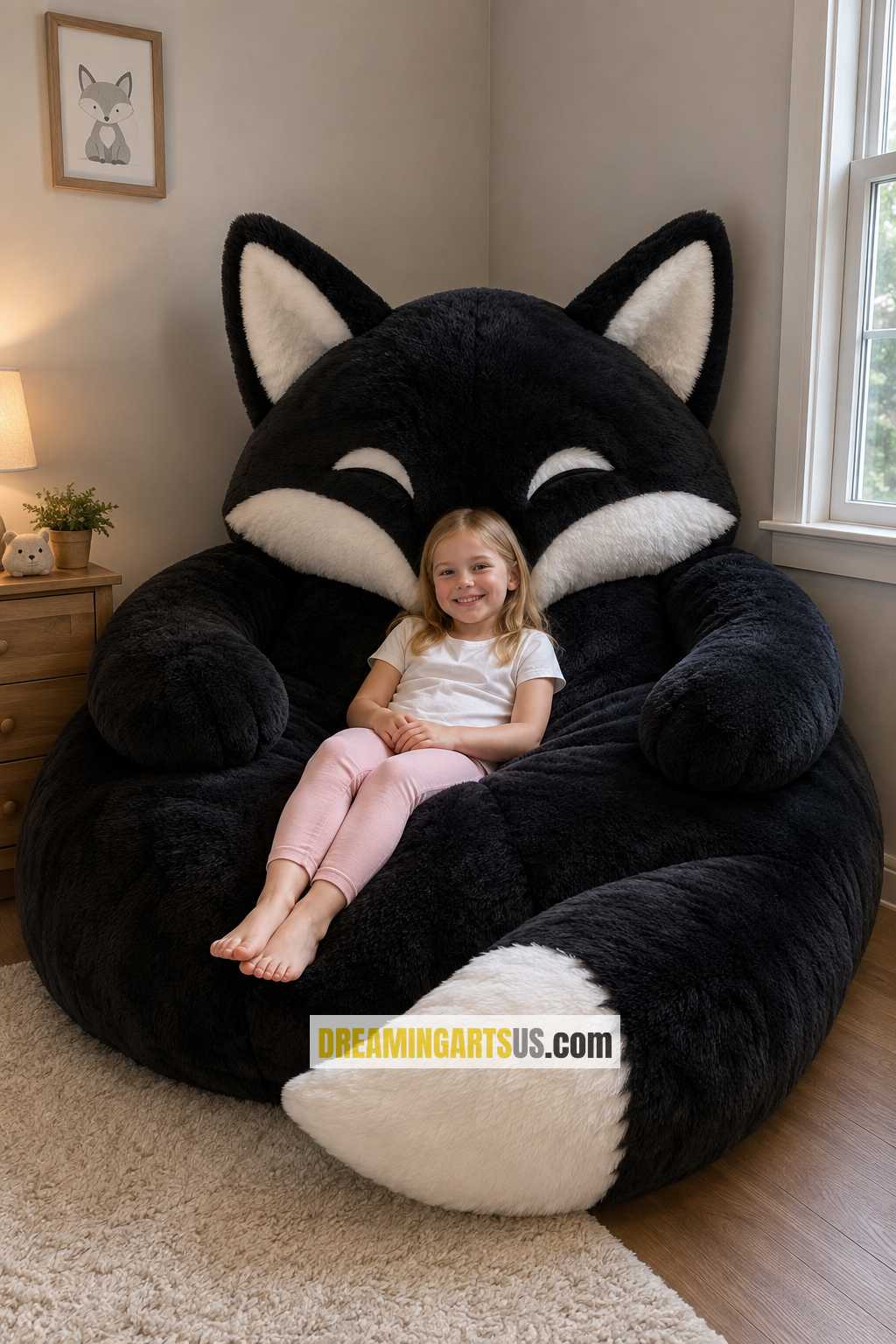 Giant Fox Couch
