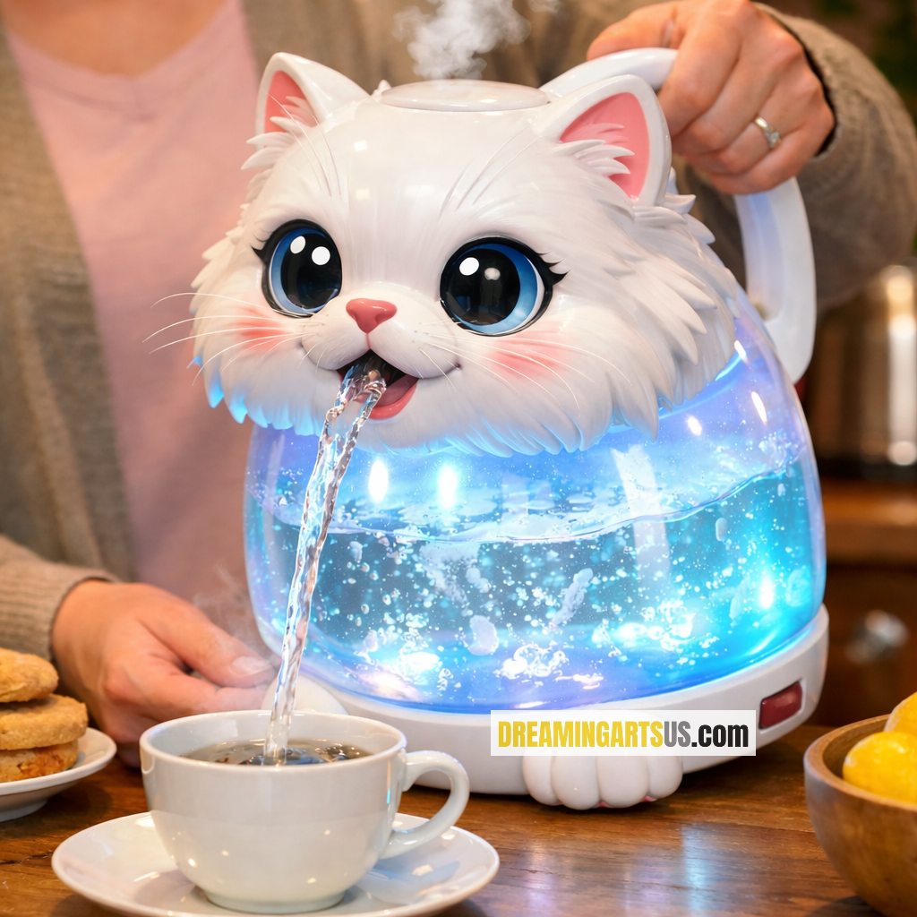 Cat Electric Kettles for Cat Lovers: Purr-fect Boiling Companions