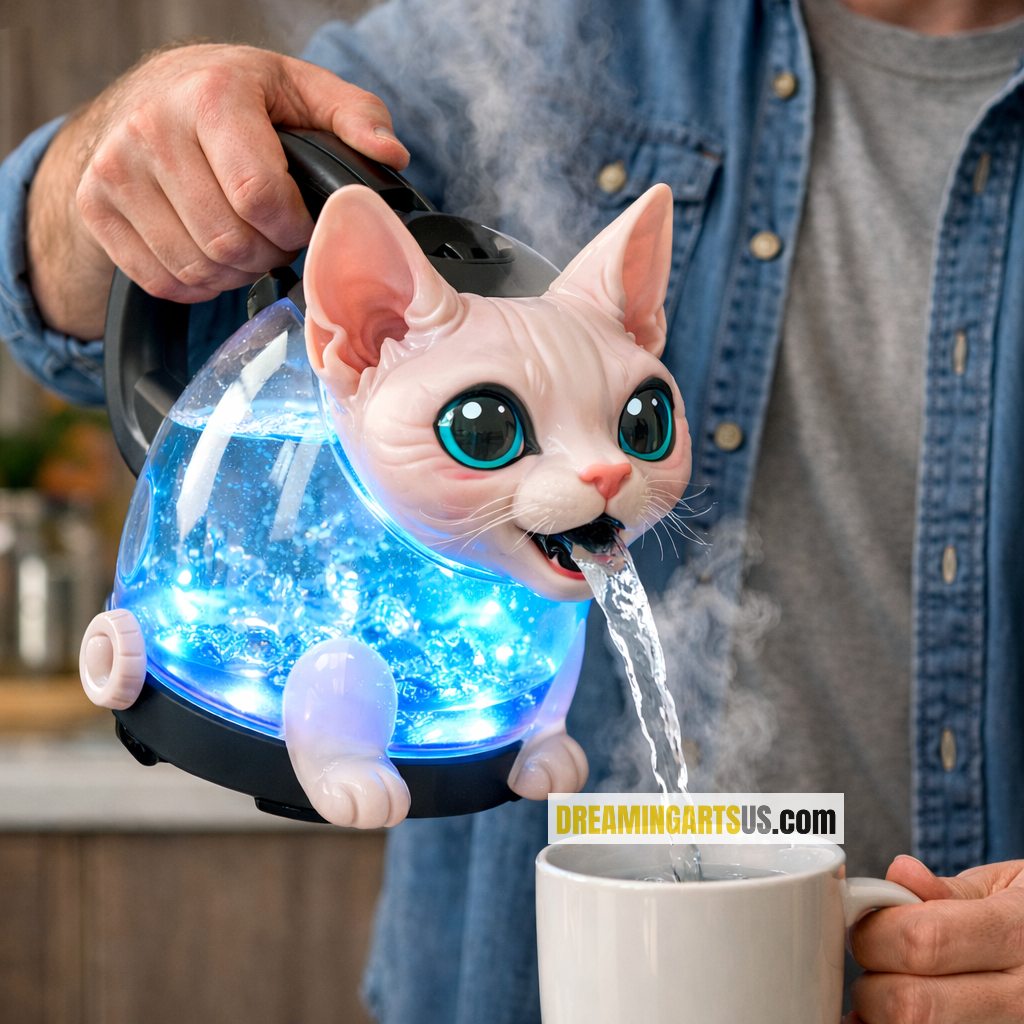Cat Electric Kettles for Cat Lovers: Purr-fect Boiling Companions
