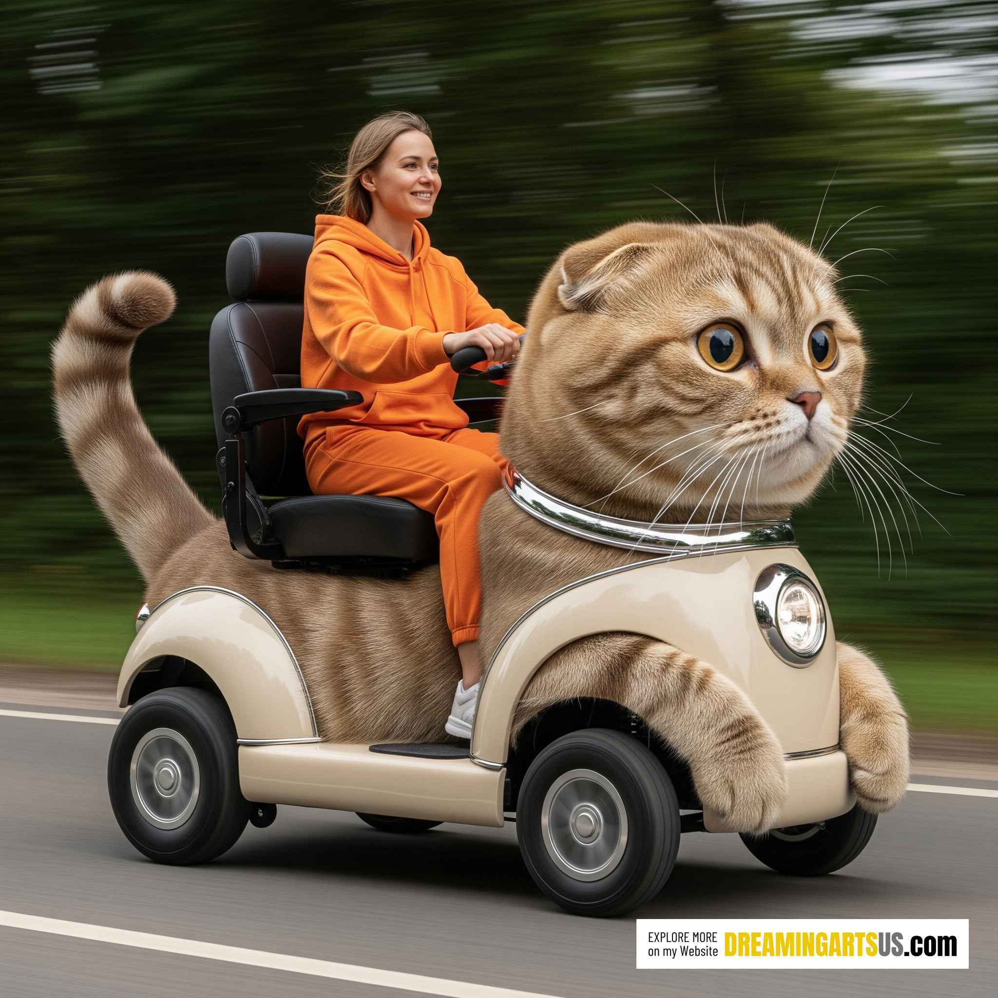 Cat Mobility Scooter