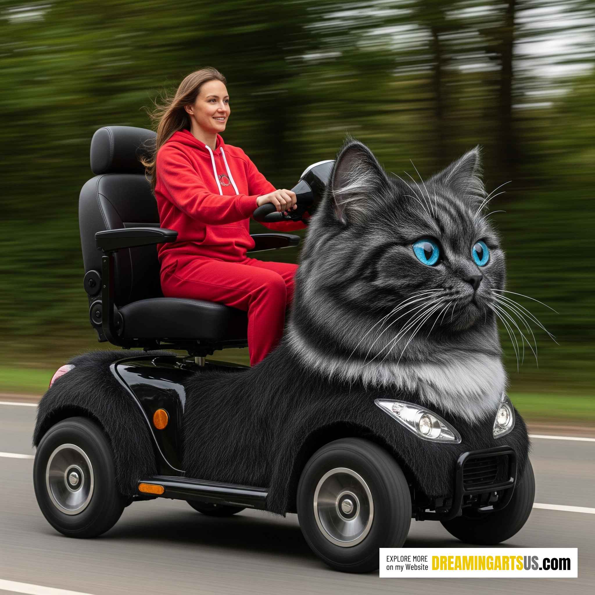 Cat Mobility Scooter