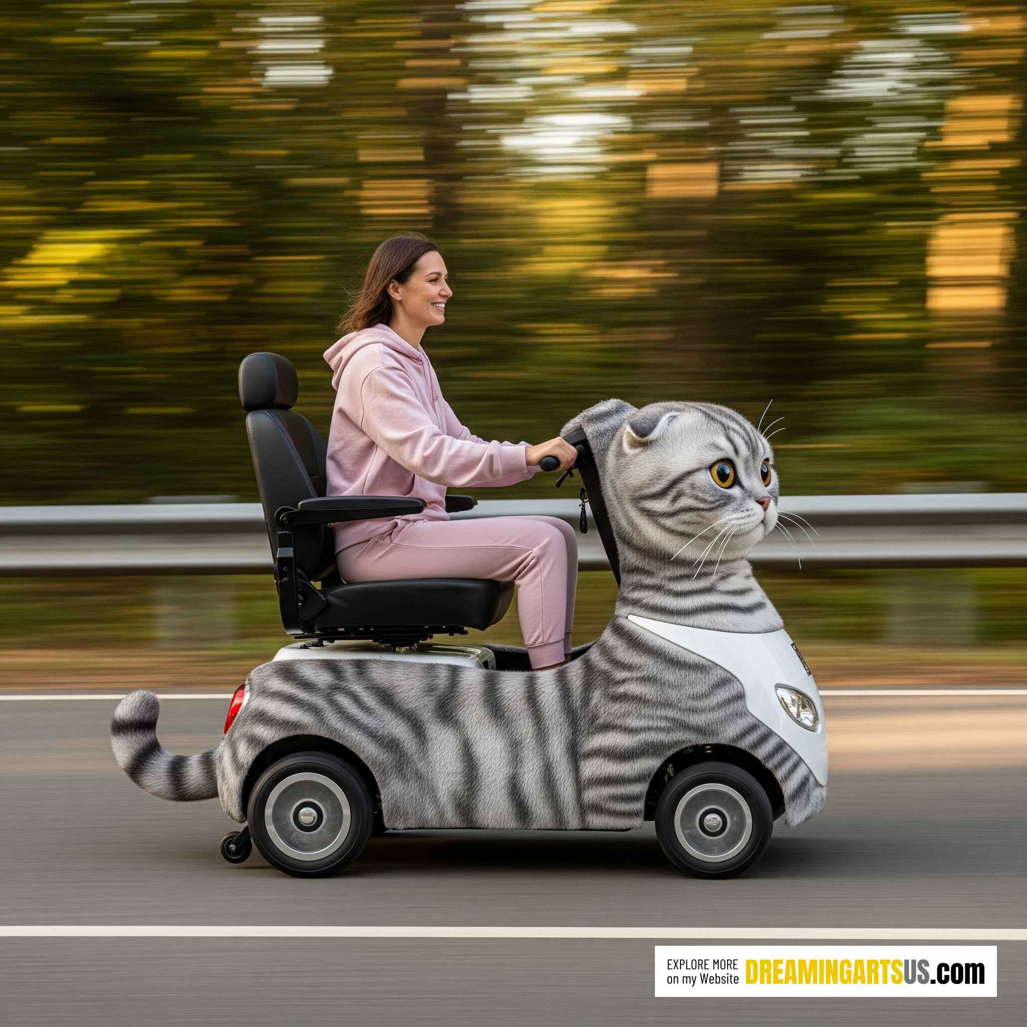 Cat Mobility Scooter