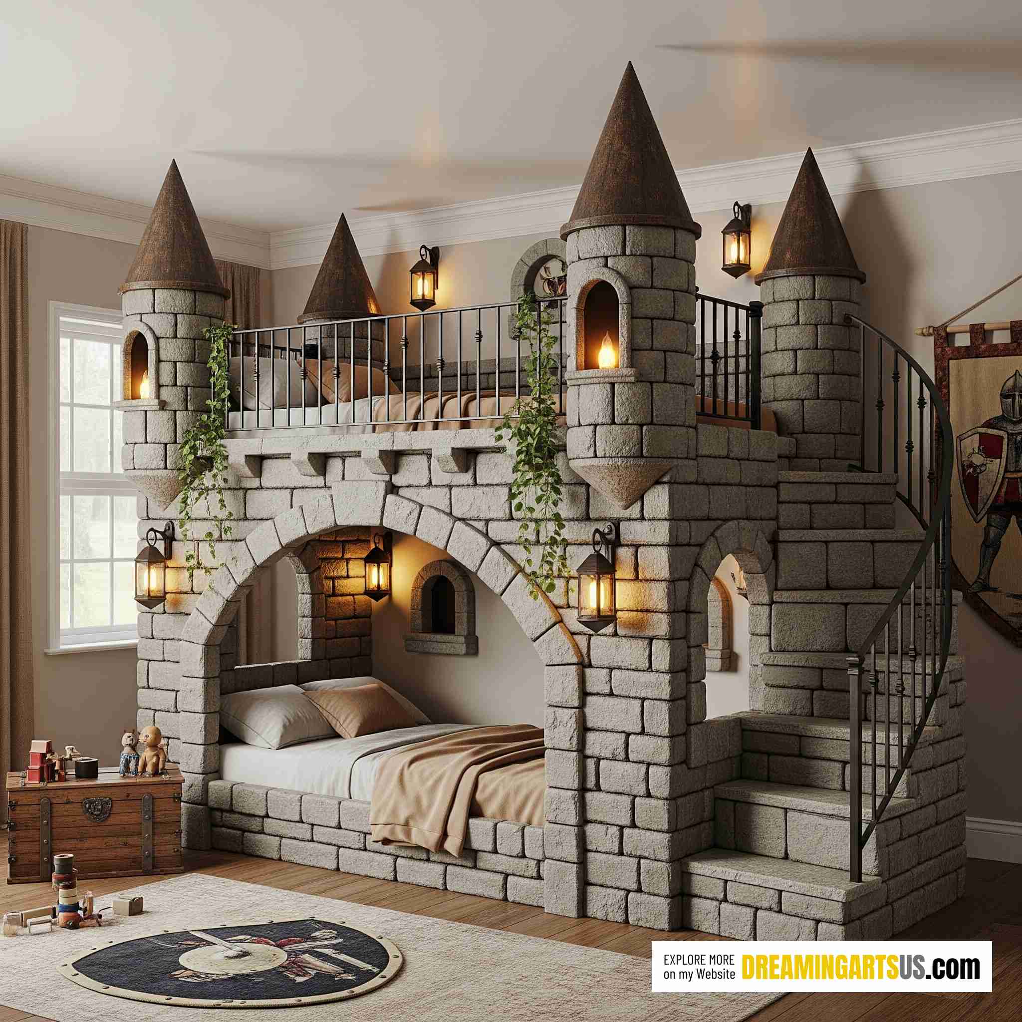 Hogwarts Castle Bunk Beds