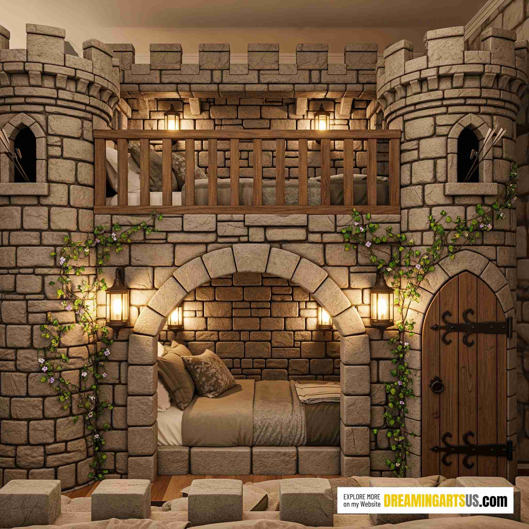 Castle Bunk Bed