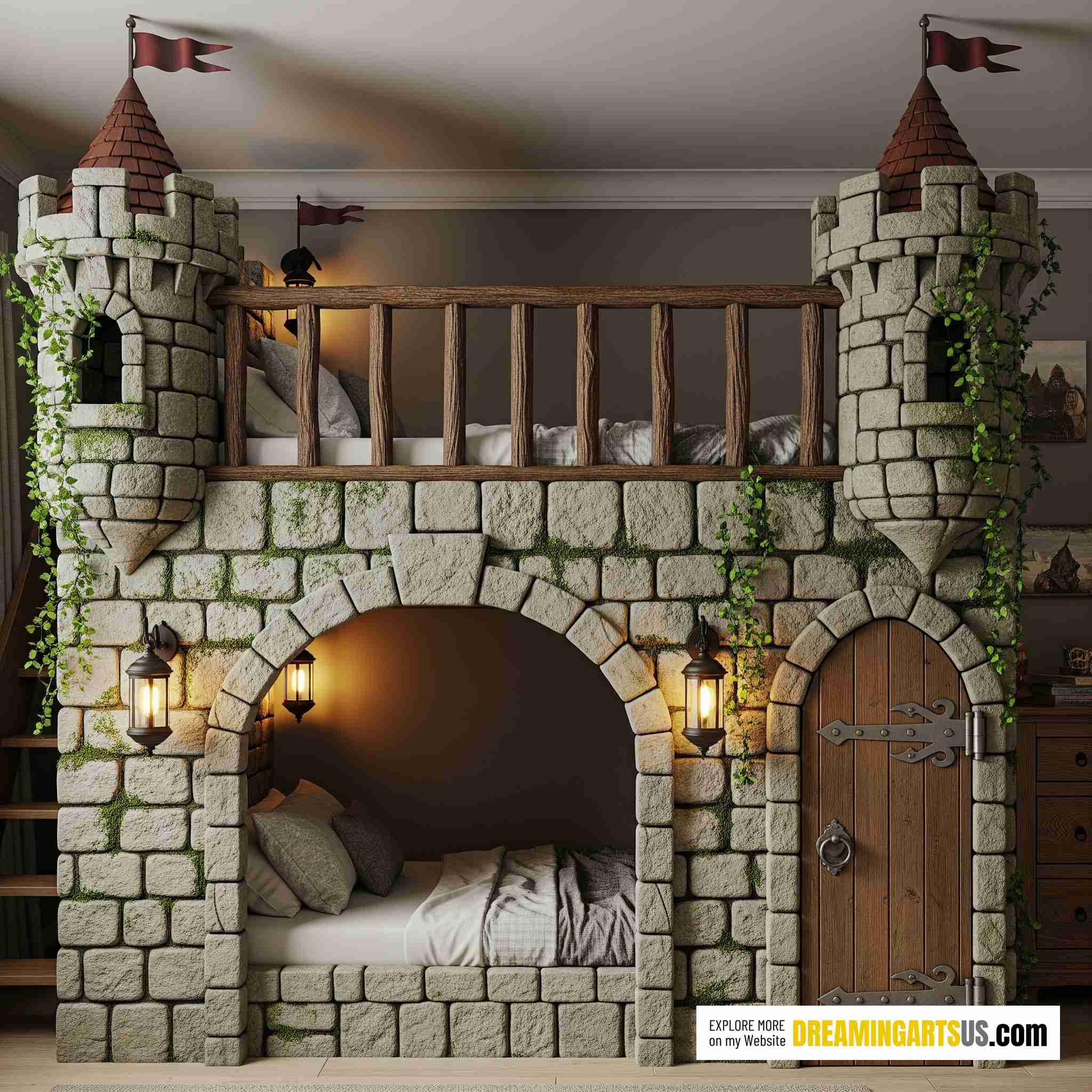Hogwarts Castle Bunk Beds