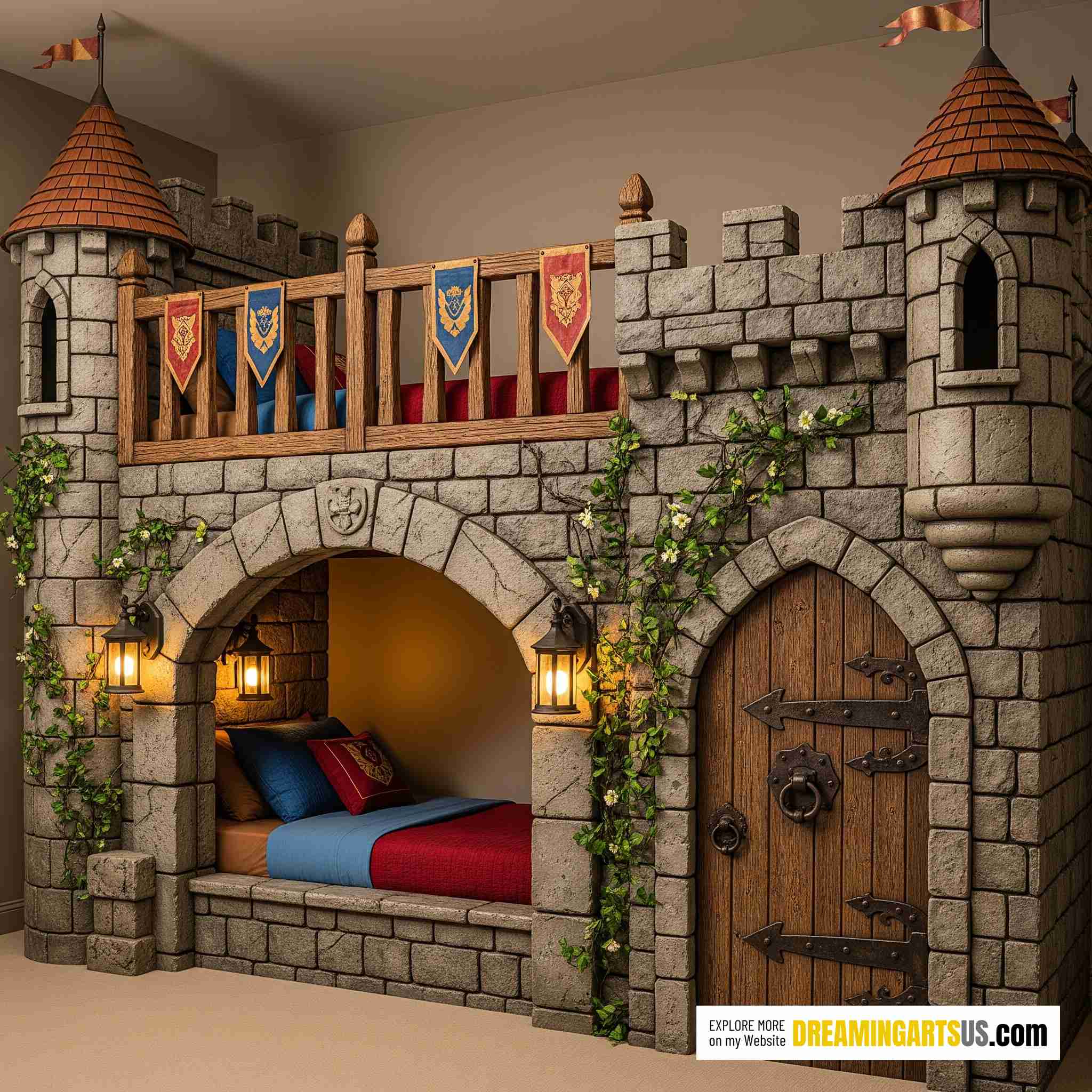 Hogwarts Castle Bunk Beds
