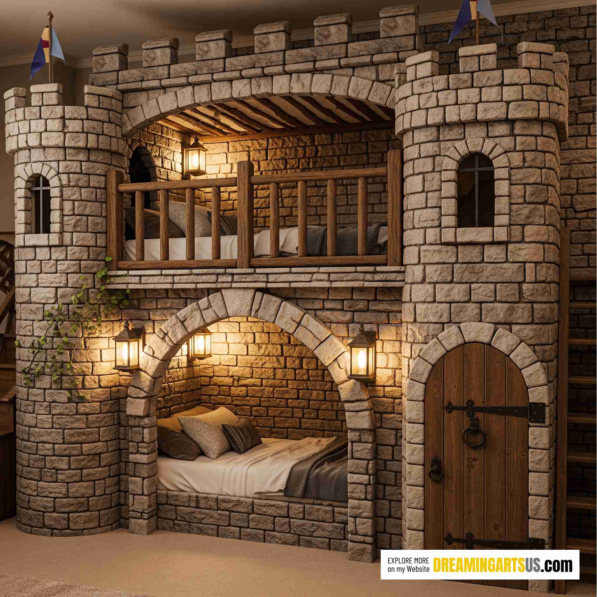 Castle Bunk Bed
