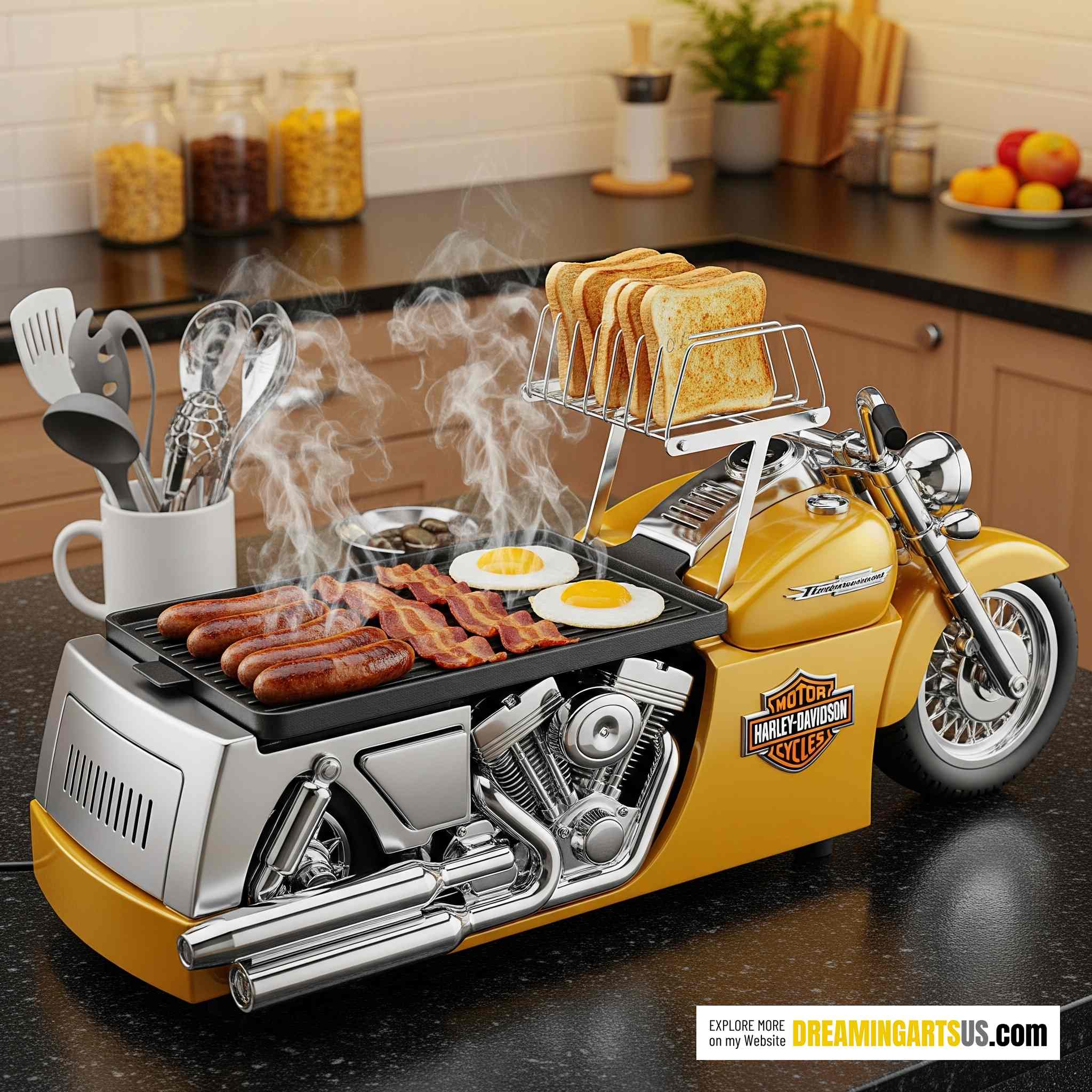 Harley Davidson Breakfast Station