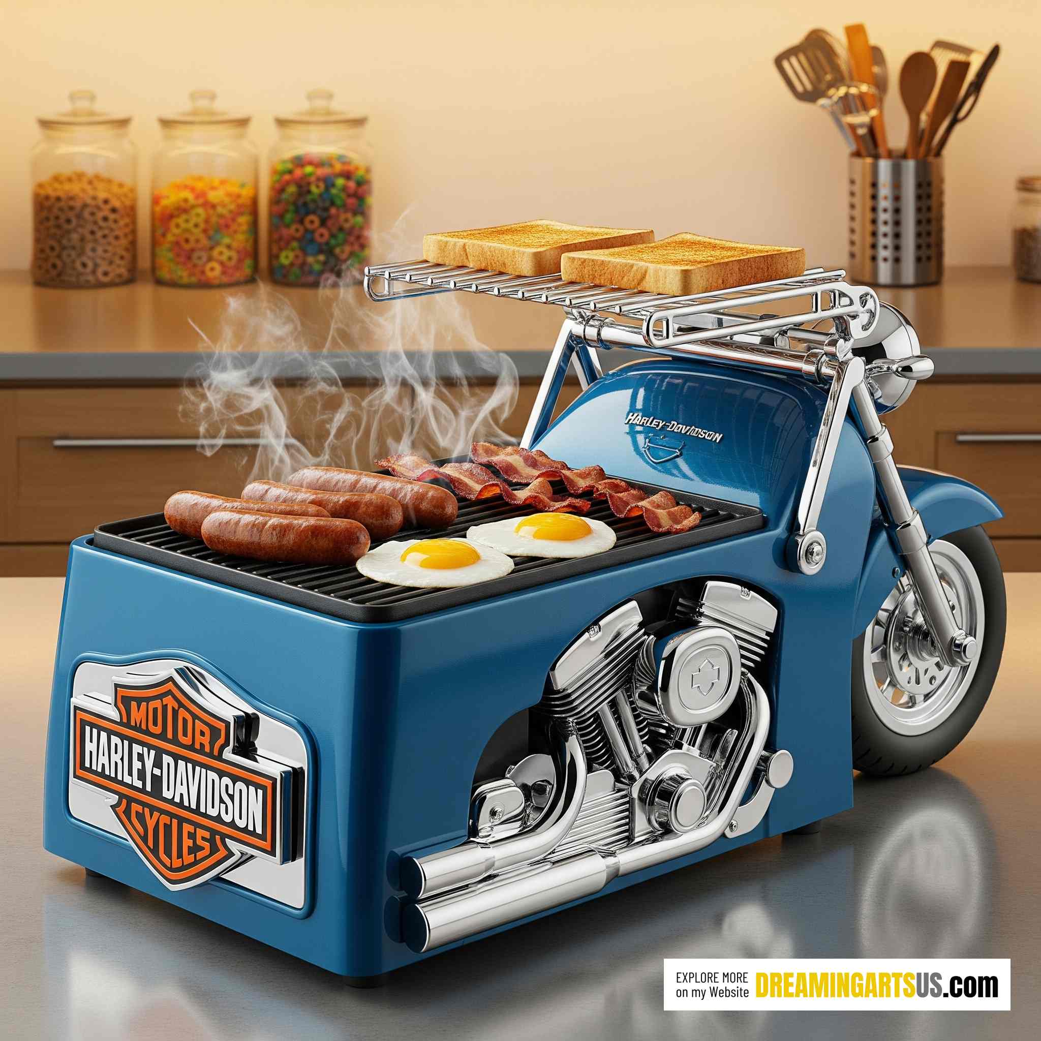 Harley Davidson Breakfast Station