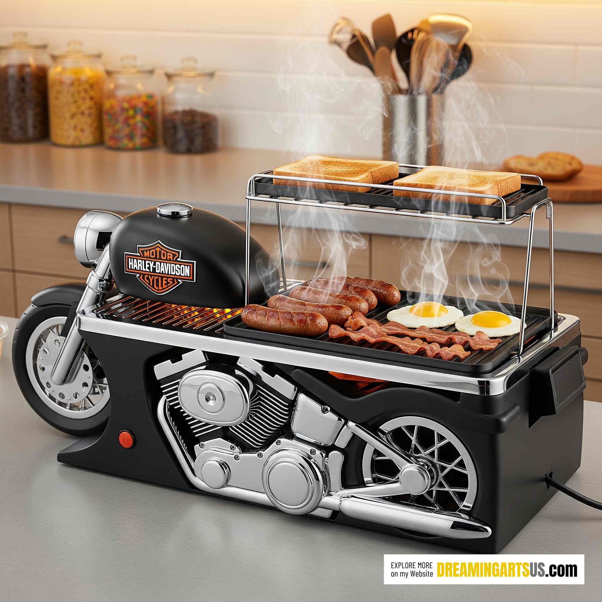 Harley Davidson Breakfast Station