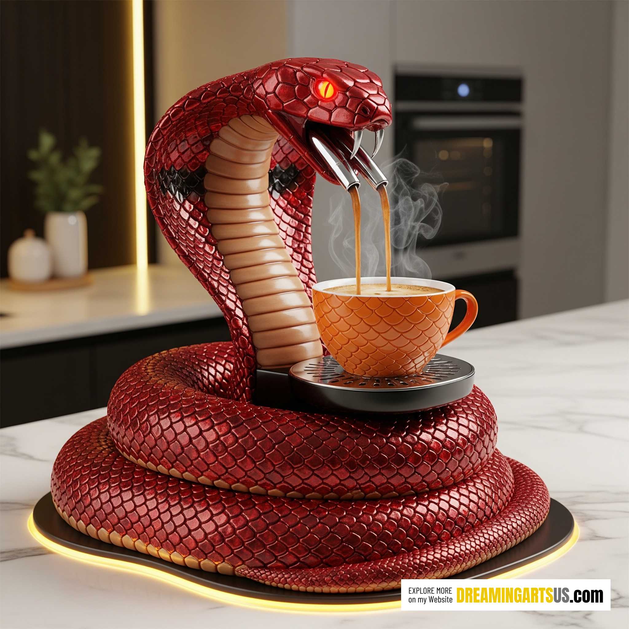 Snake Coffee Maker