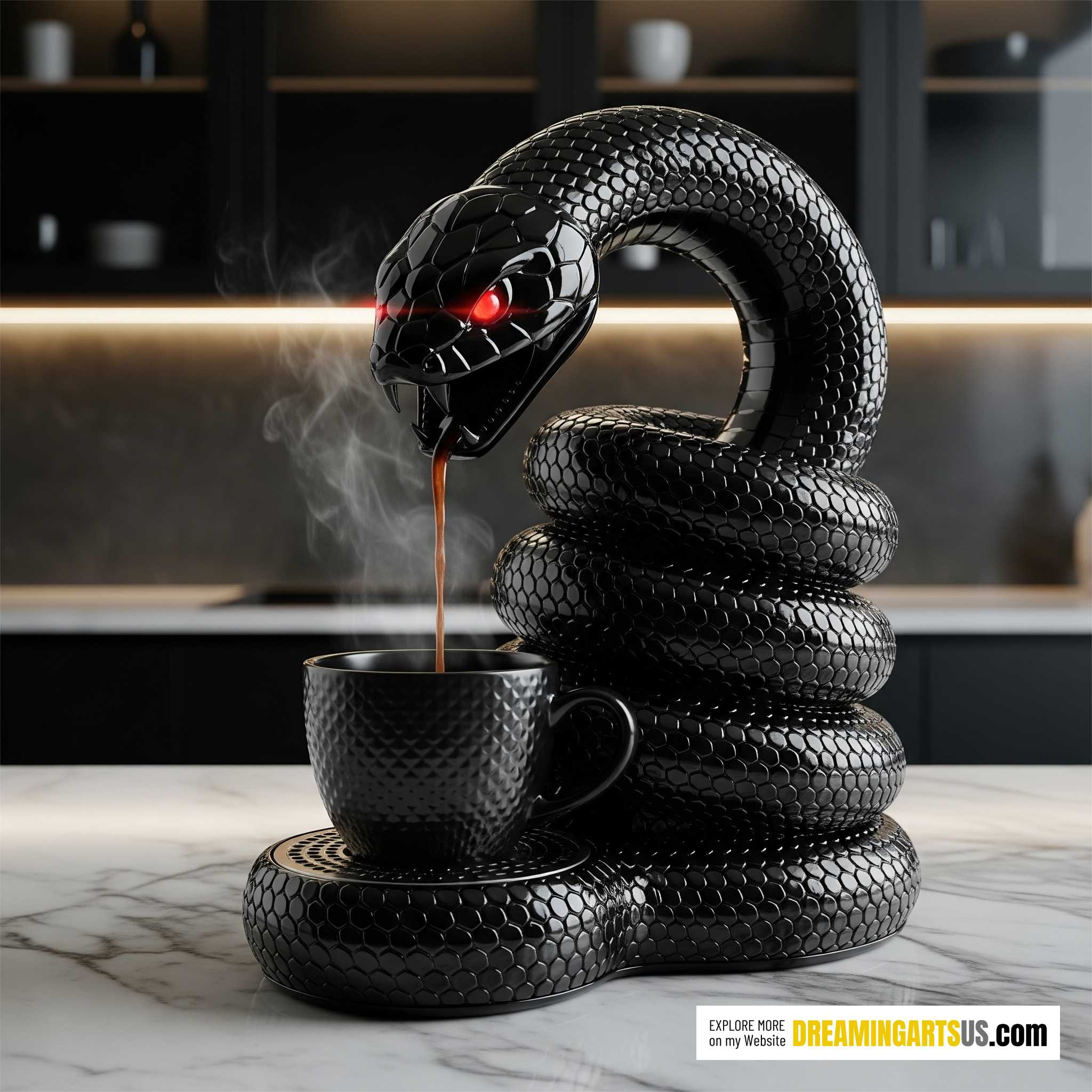 Snake Coffee Maker