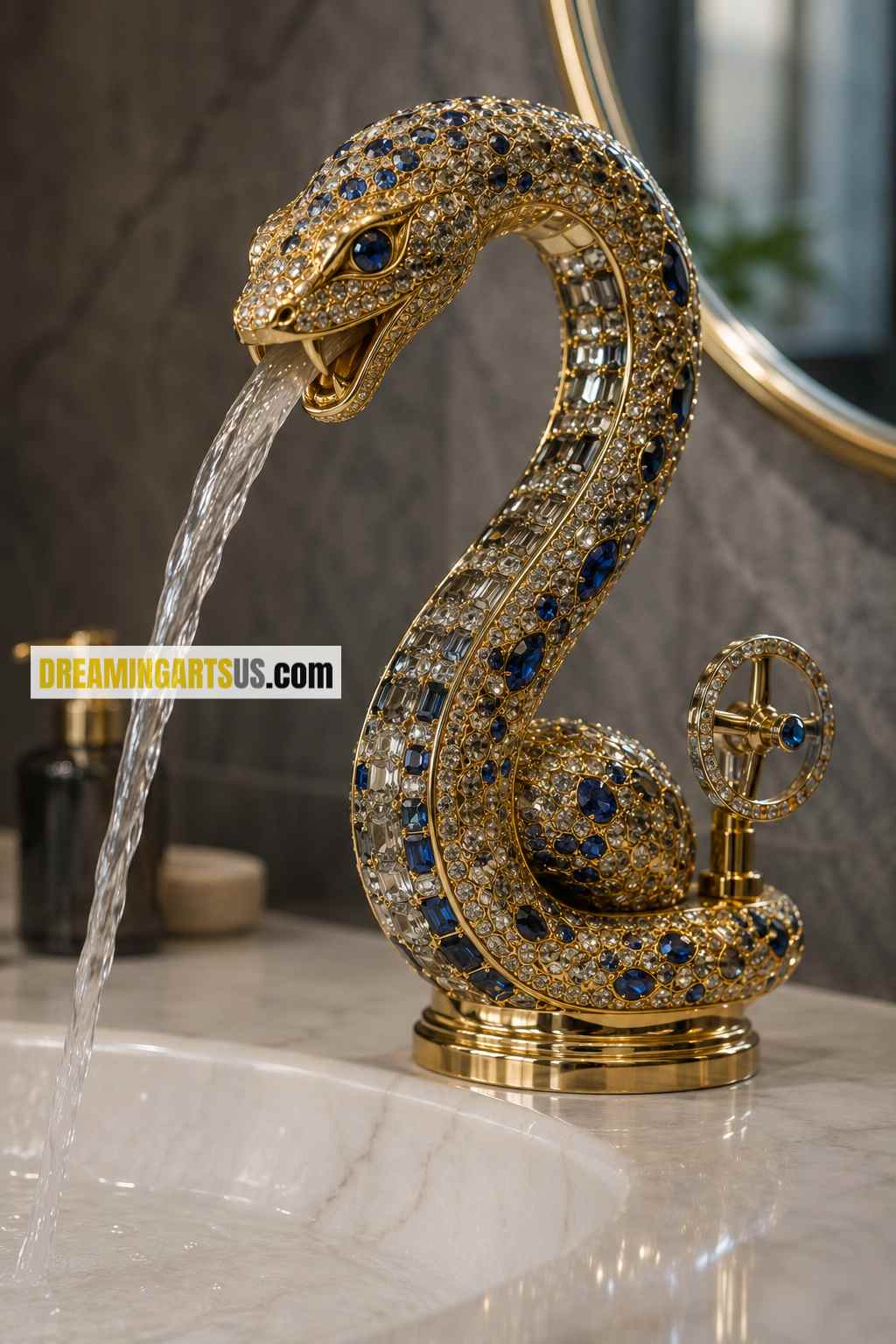 luxury snake faucet