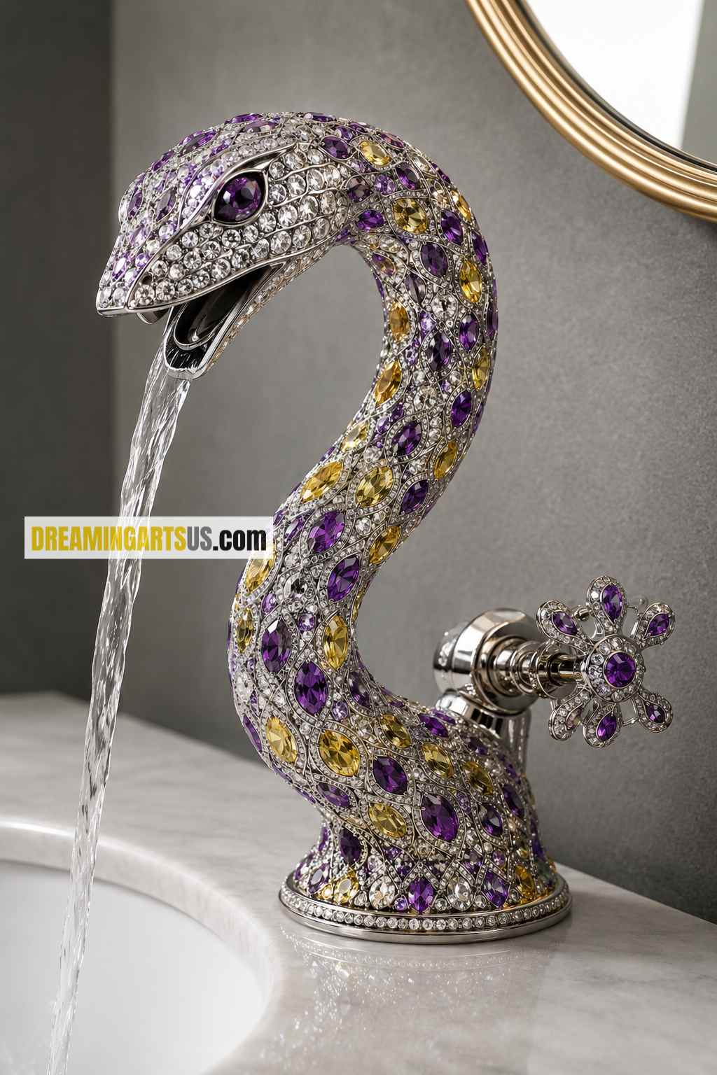 luxury snake faucet