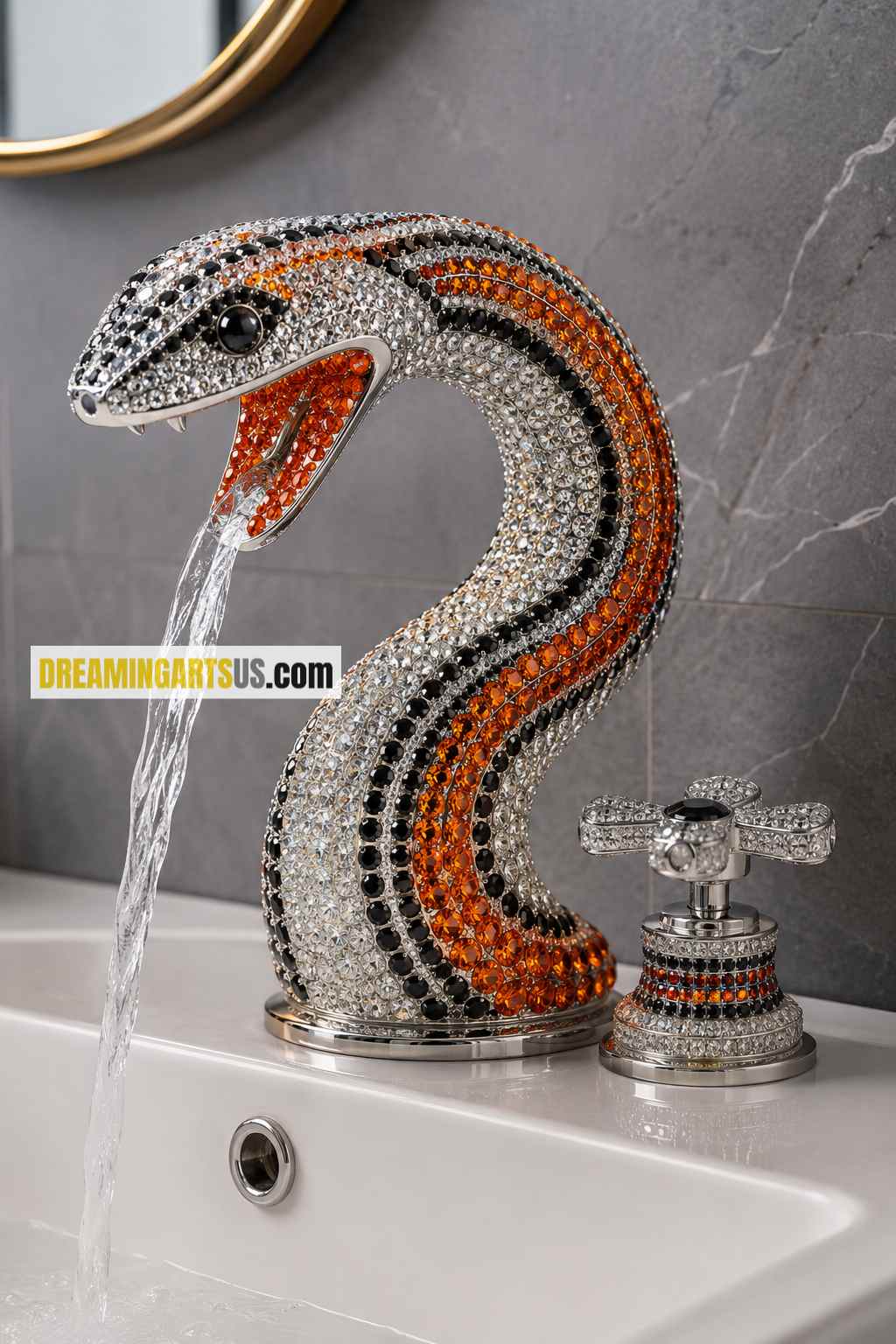 Stunning Snake Shaped Faucets
