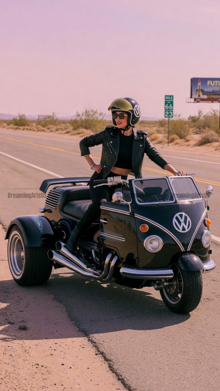 Volkswagen Bus Trike Motorcycle