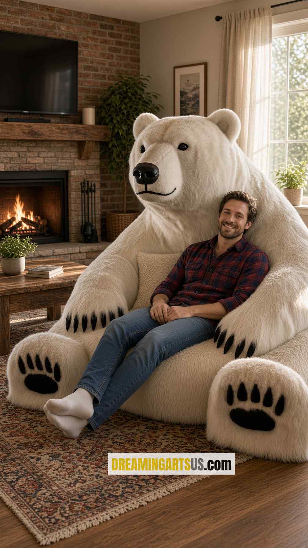 Giant Teddy Bear Lounge Chairs