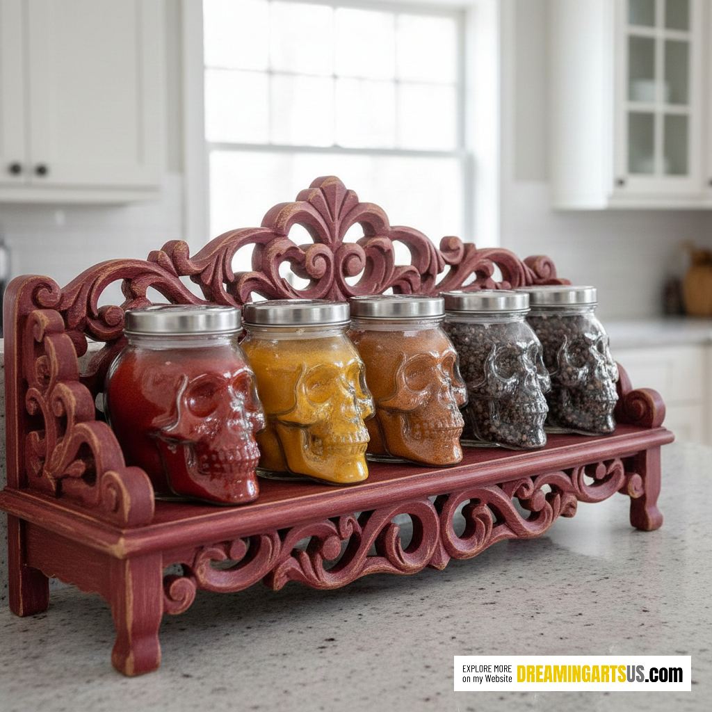 Skull Spice Storage