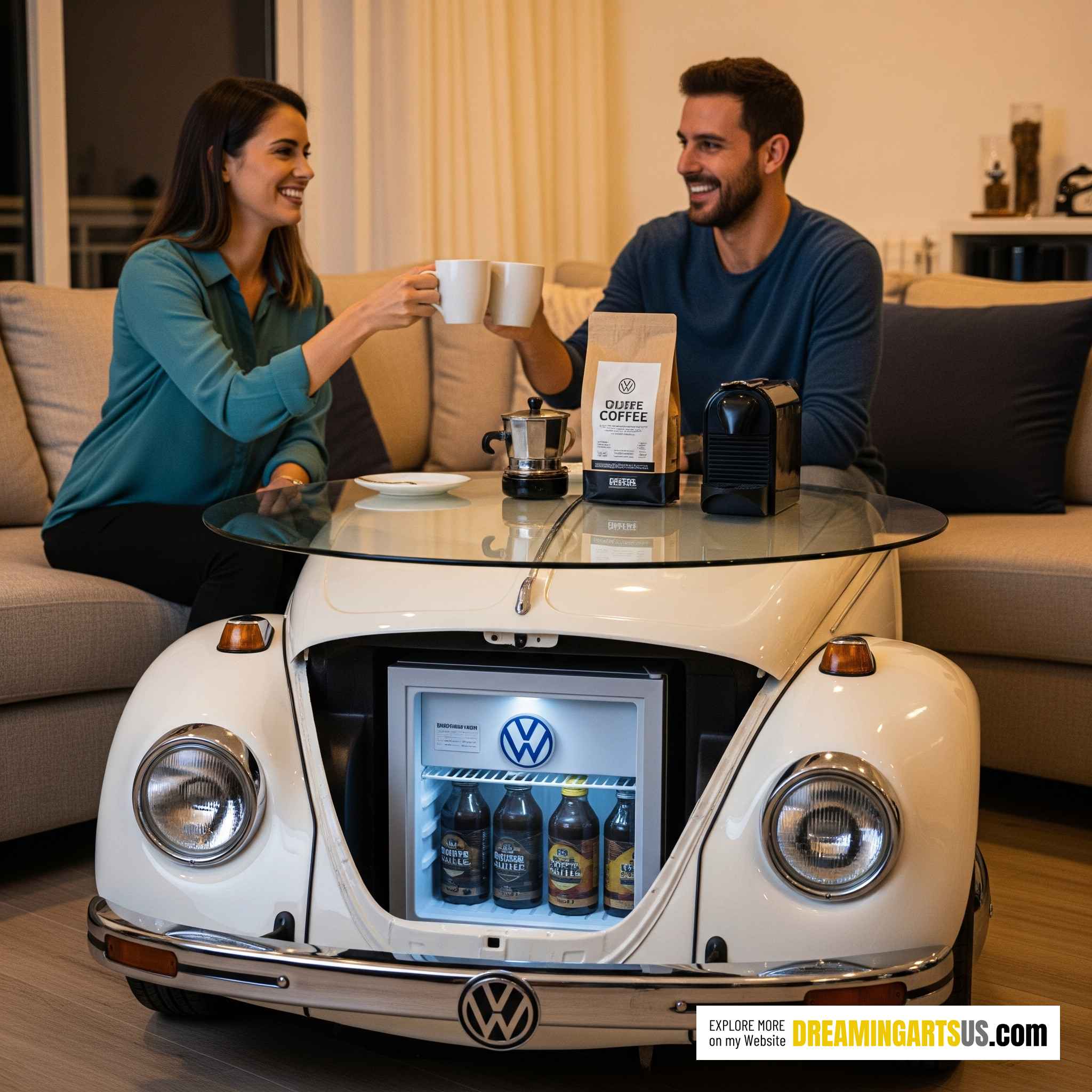 Volkswagen Beetle Coffee Table