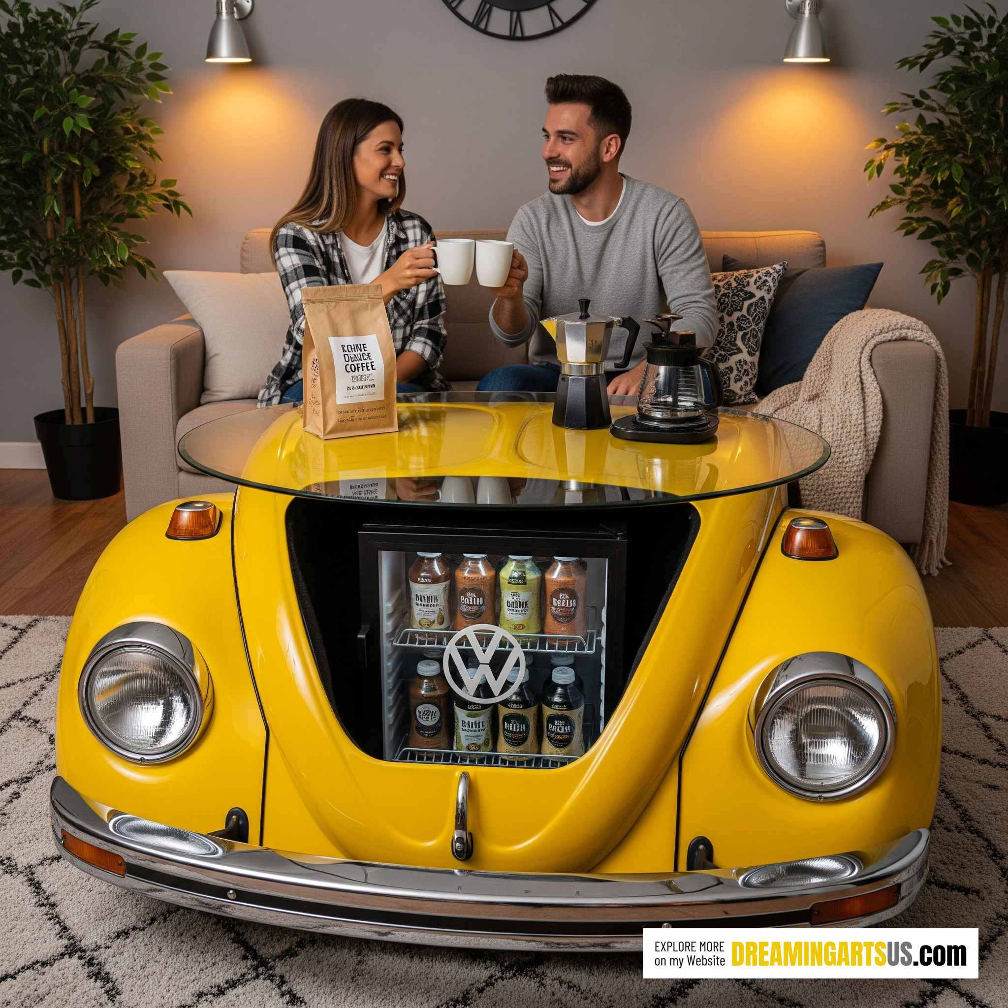 Volkswagen Beetle Coffee Table